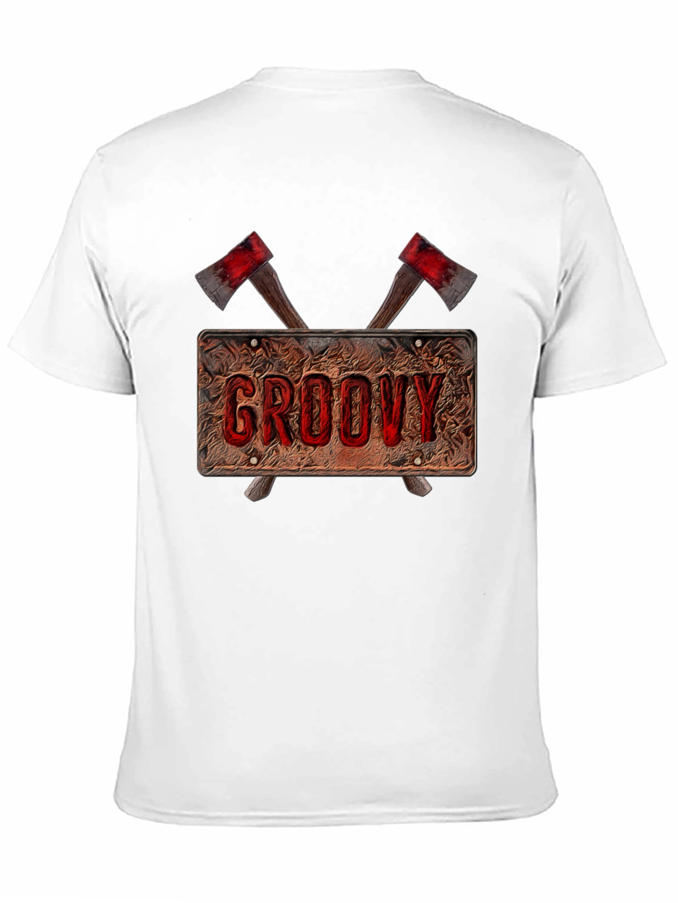 Groovy Axe Graphic T-Shirt