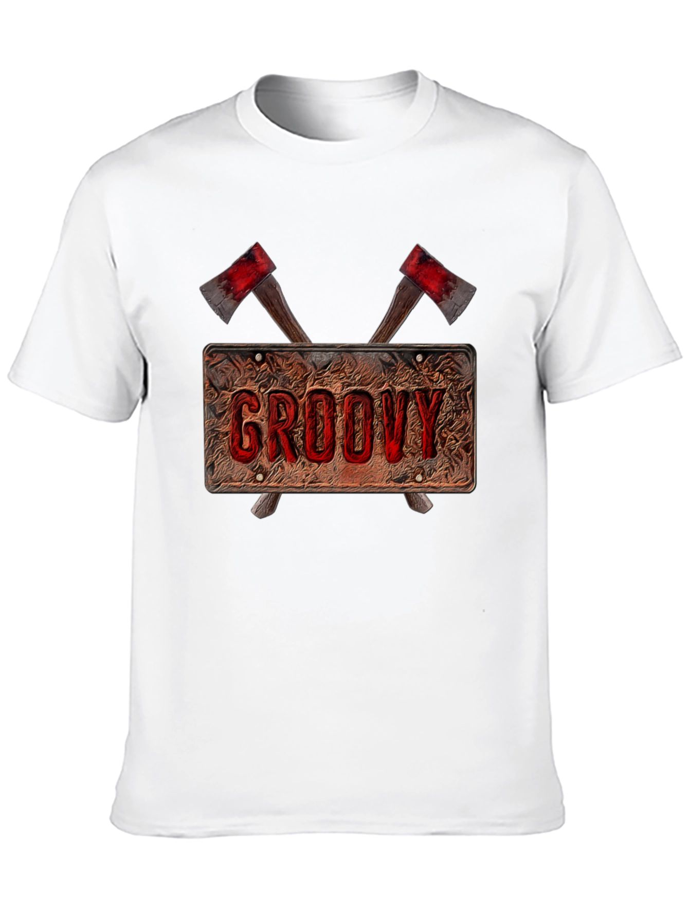 Groovy Axe Graphic T-Shirt