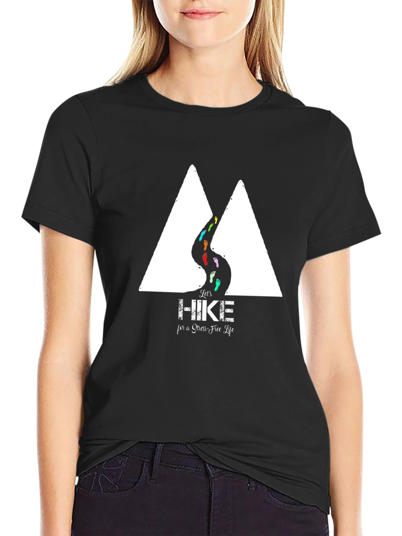 Hike for a Stress-Free Life T-Shirt