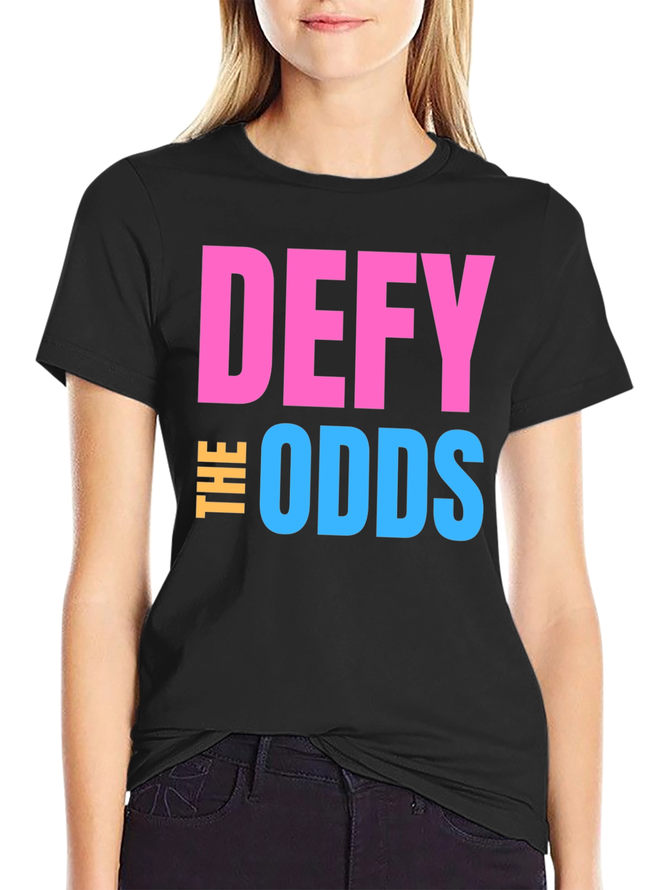 Defy the Odds Graphic T-Shirt