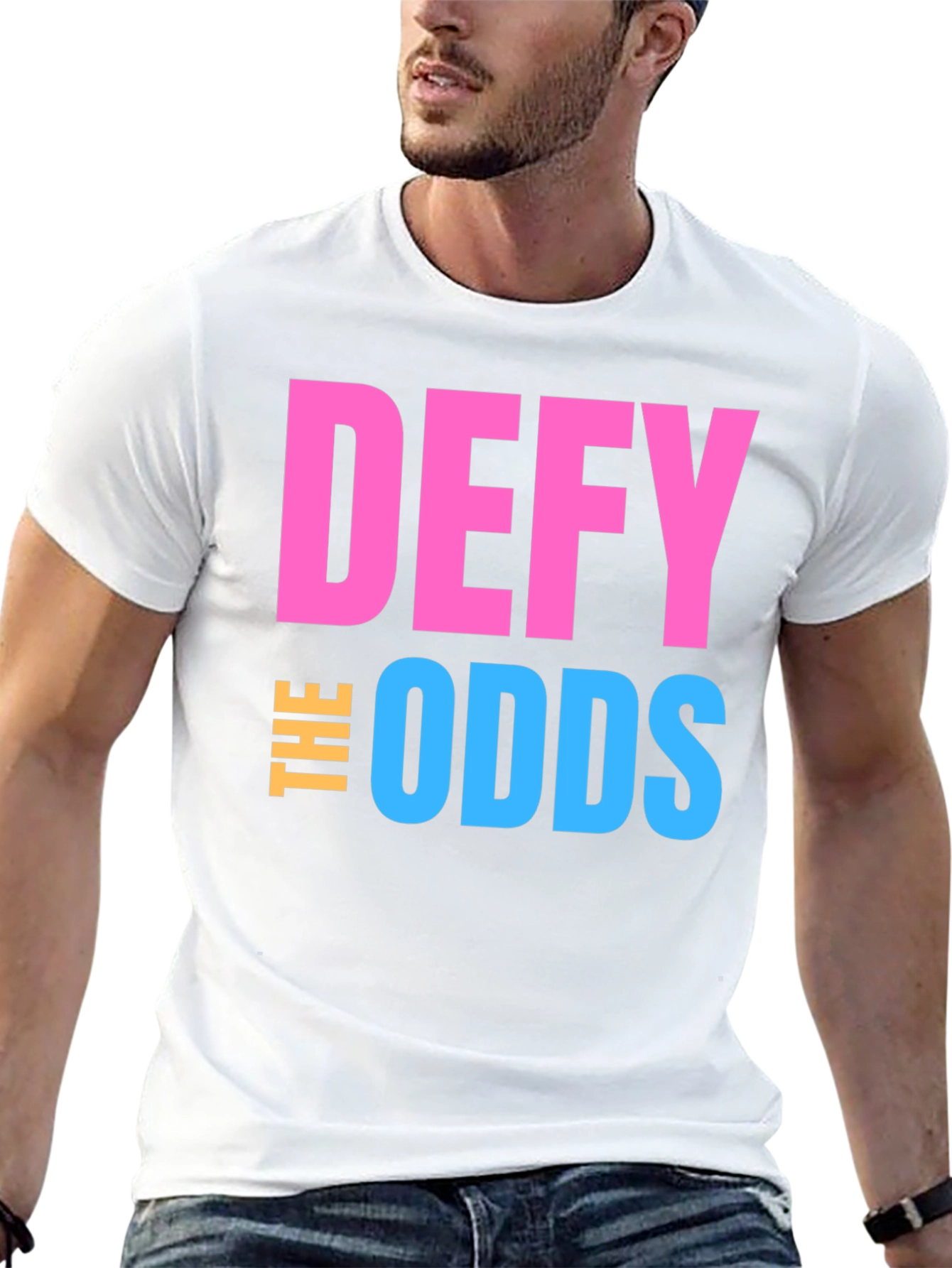 Defy the Odds Graphic T-Shirt