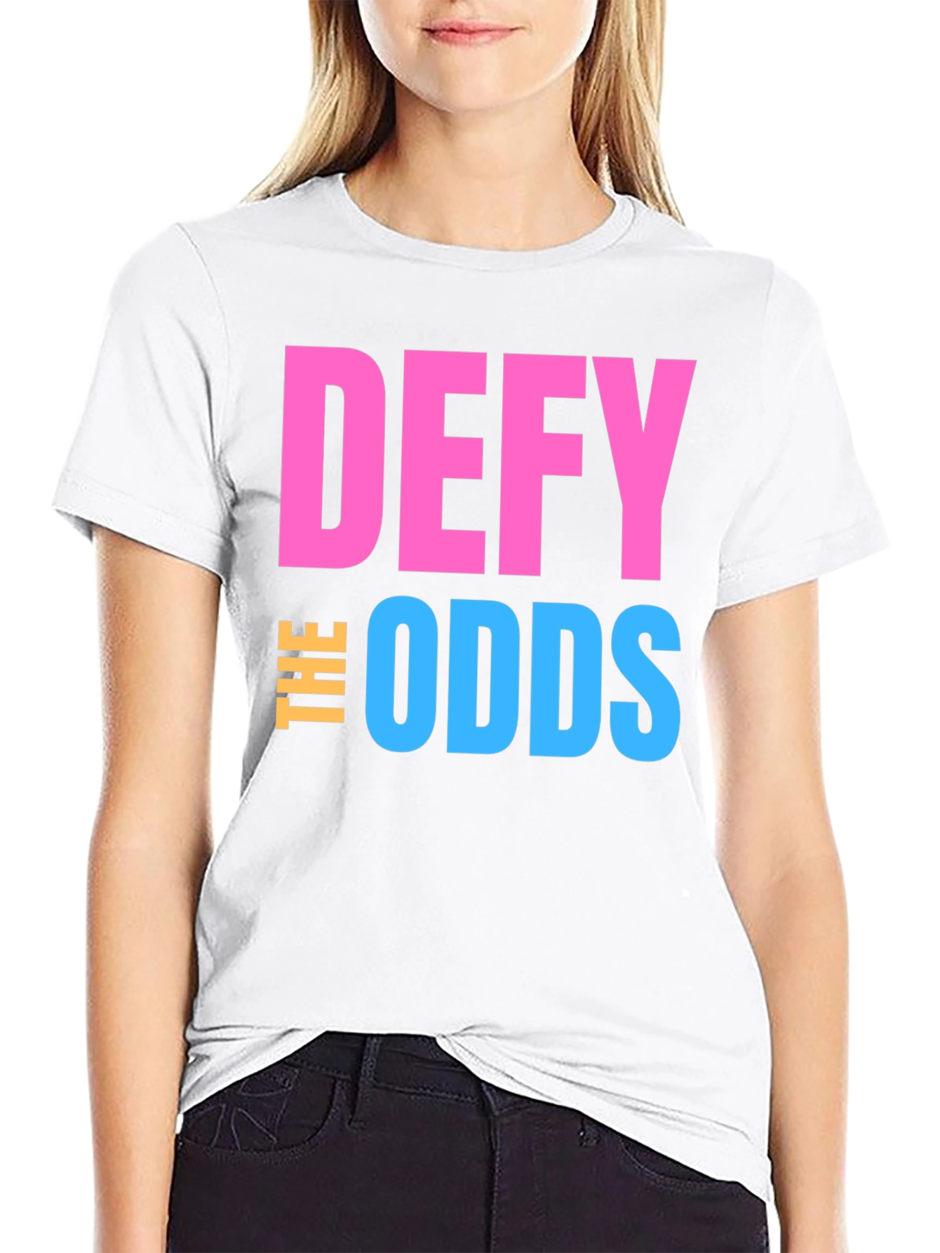 Defy the Odds Graphic T-Shirt