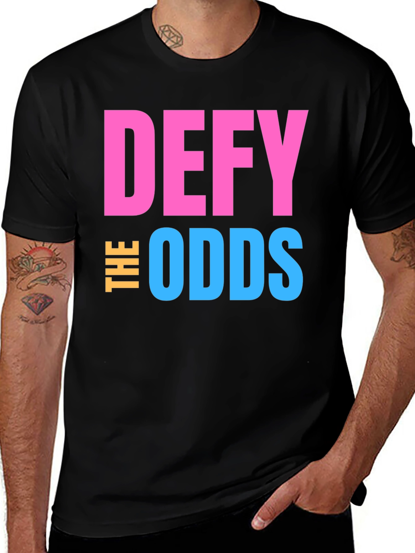 Defy the Odds Graphic T-Shirt