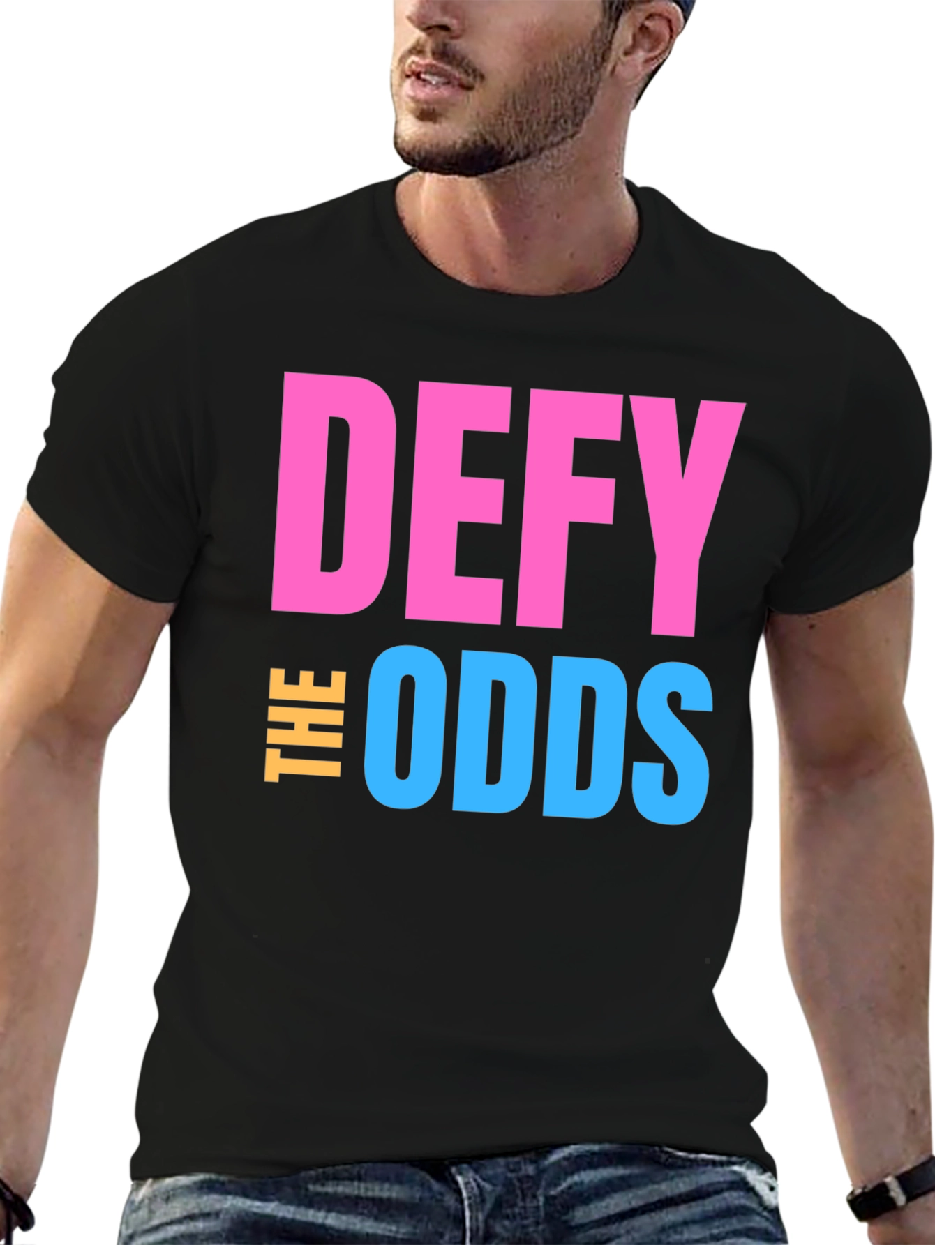 Defy the Odds Graphic T-Shirt