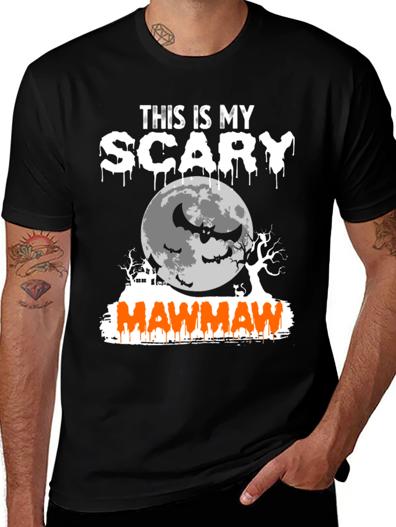 Scary Mawmaw Halloween T-Shirt