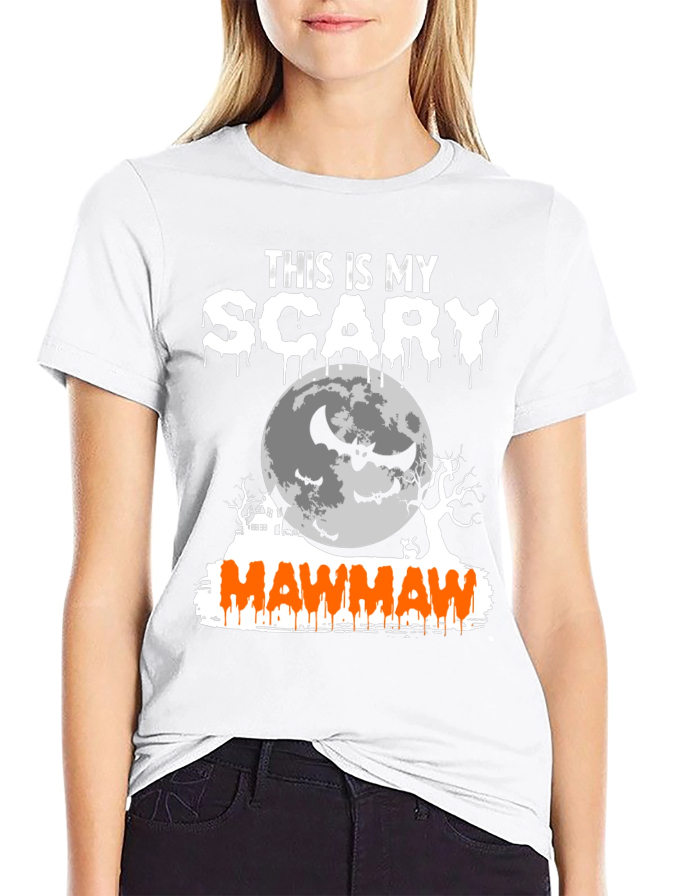 Scary Mawmaw Halloween T-Shirt