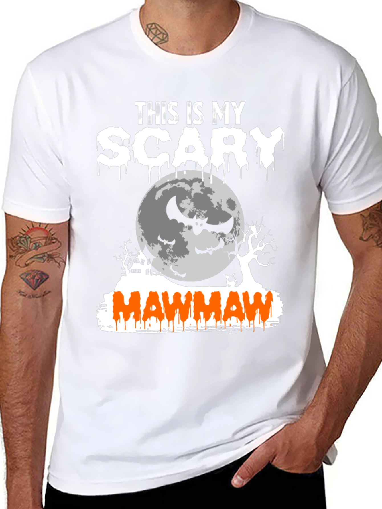 Scary Mawmaw Halloween T-Shirt