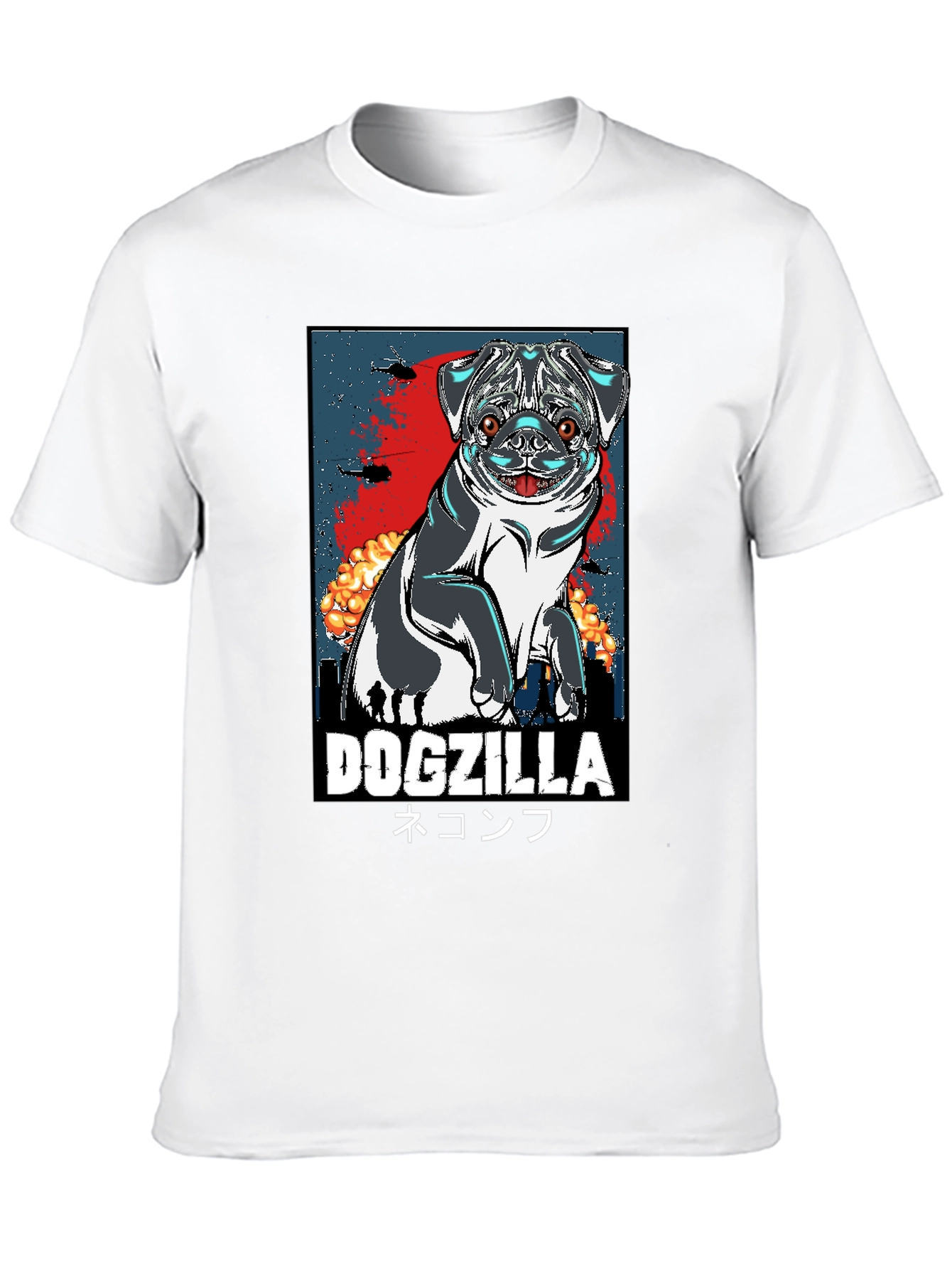Dogzilla Graphic Tee - Unleash the Beast!