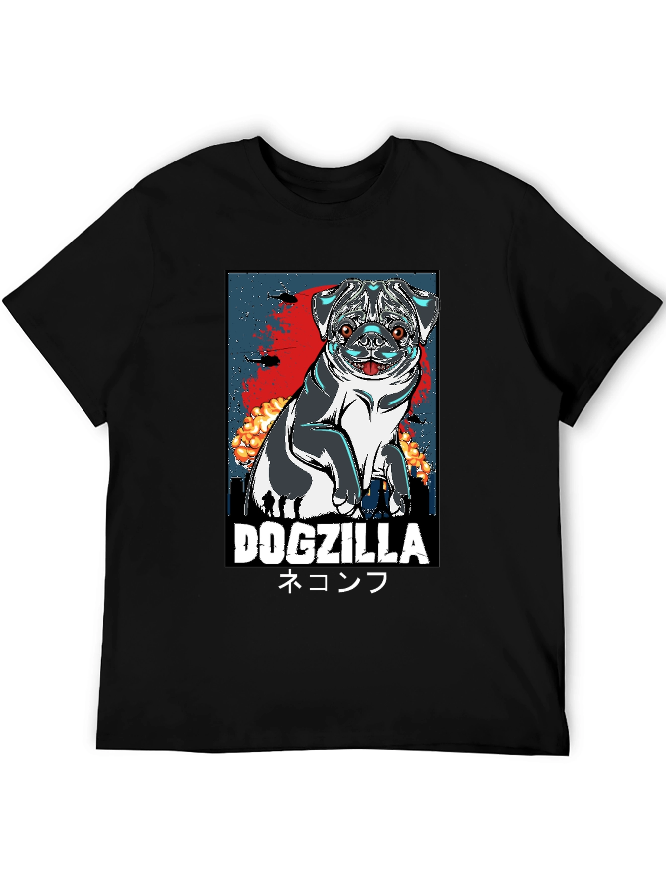 Dogzilla Graphic Tee - Unleash the Beast!