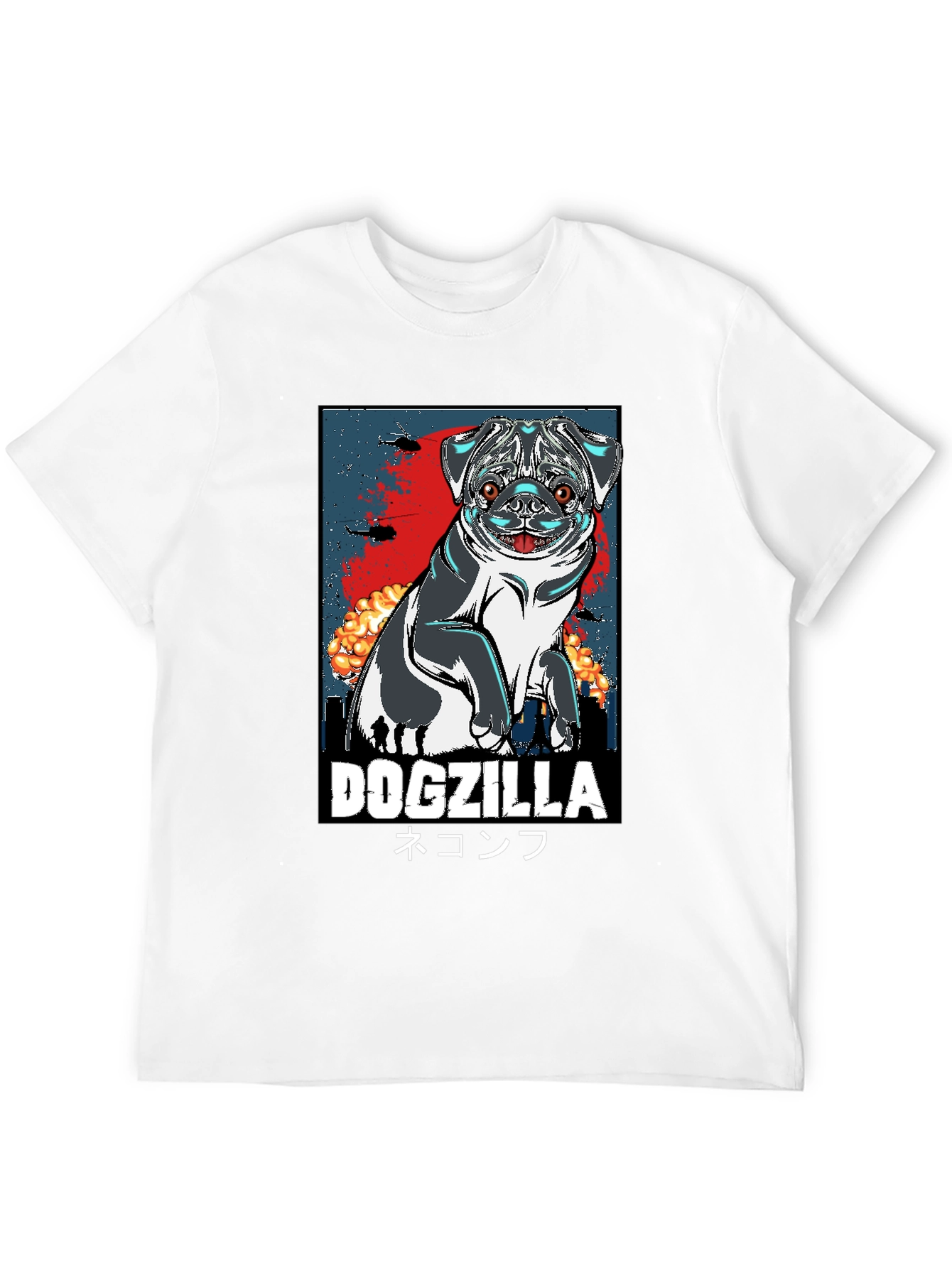 Dogzilla Graphic Tee - Unleash the Beast!