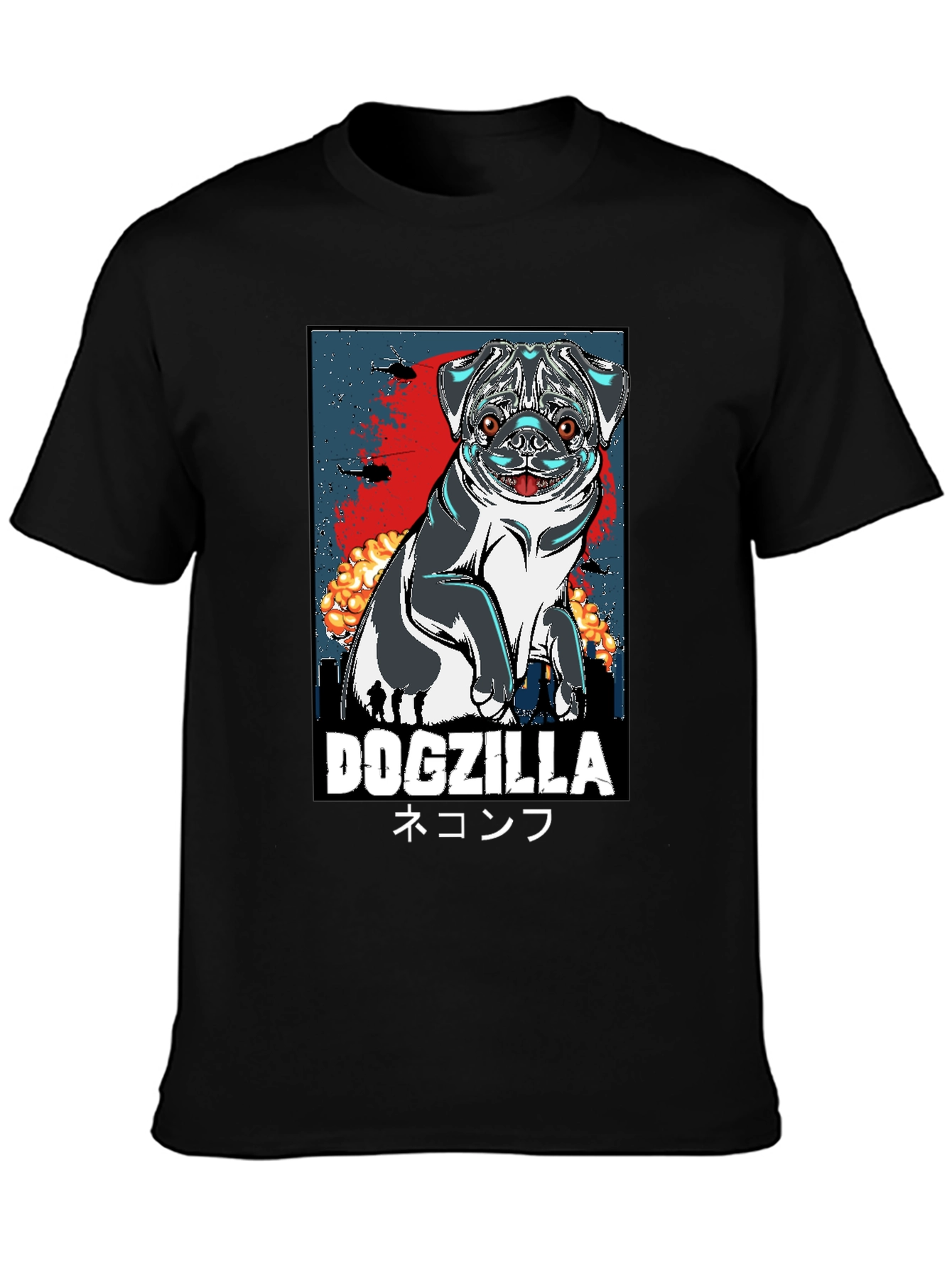 Dogzilla Graphic Tee - Unleash the Beast!
