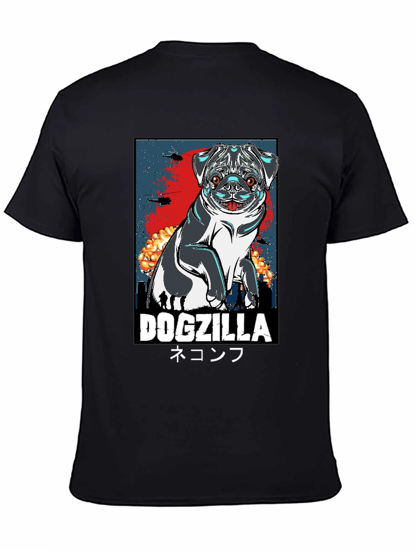 Dogzilla Graphic Tee - Unleash the Beast!
