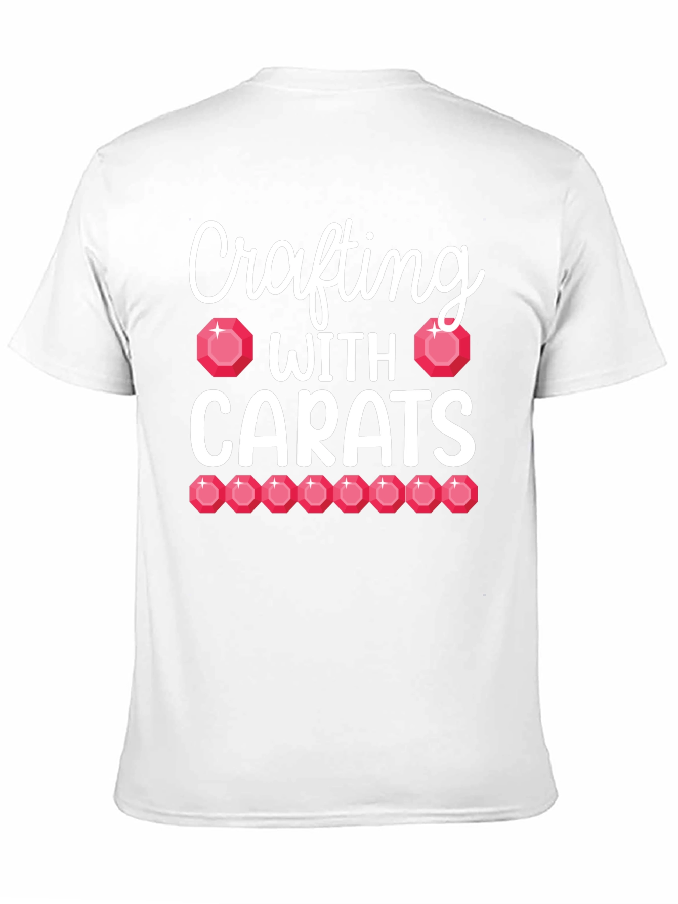 Crafting With Carats Black T-Shirt