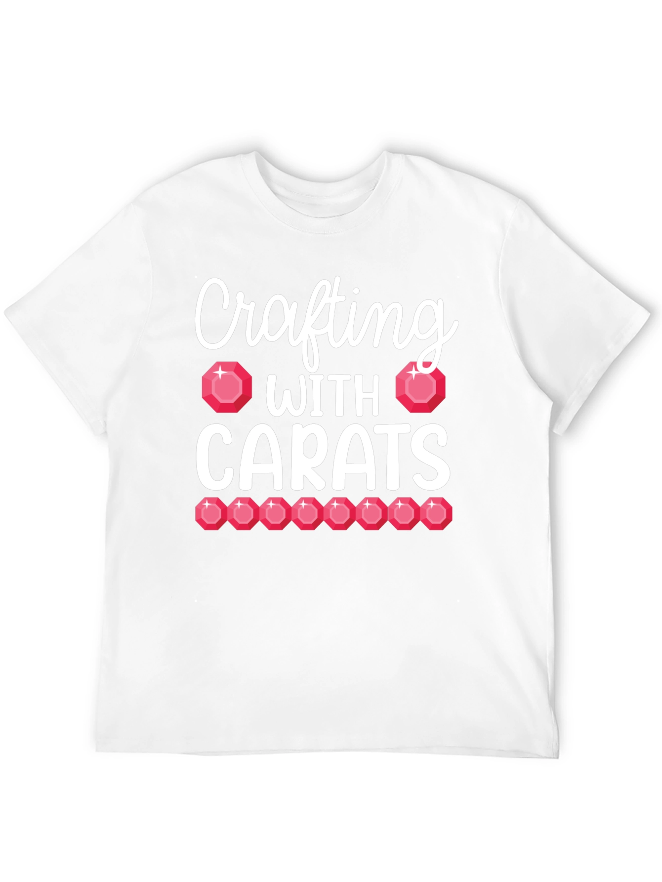 Crafting With Carats Black T-Shirt