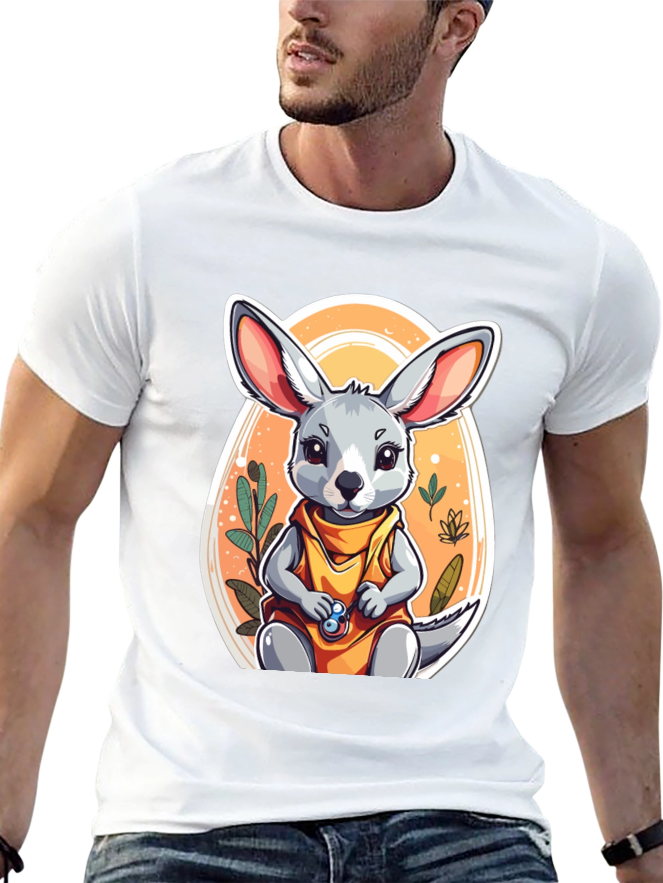 Cute Cartoon Jerboa T-Shirt