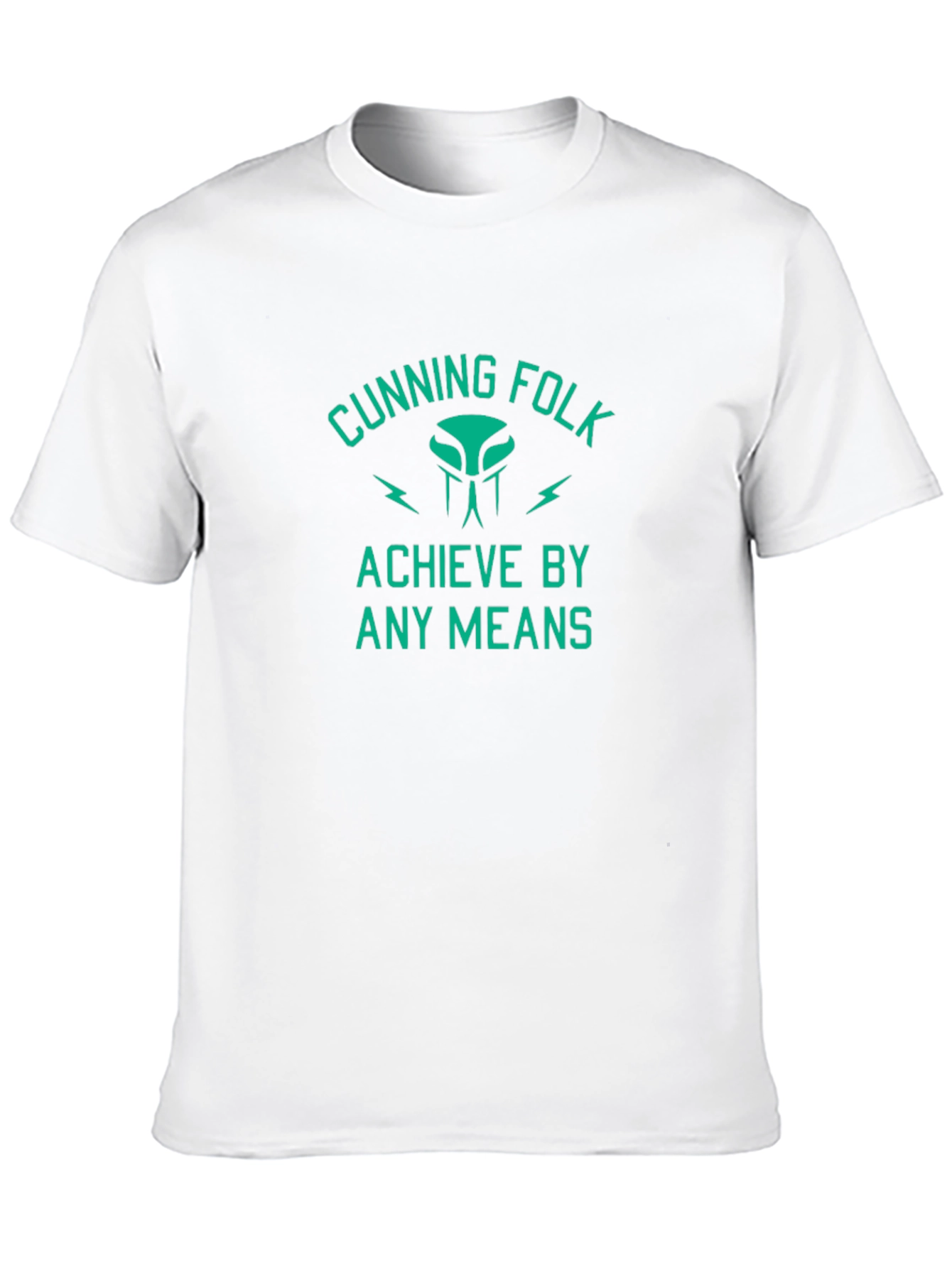 Cunning Folk Achieve by Any Means Graphic Tee