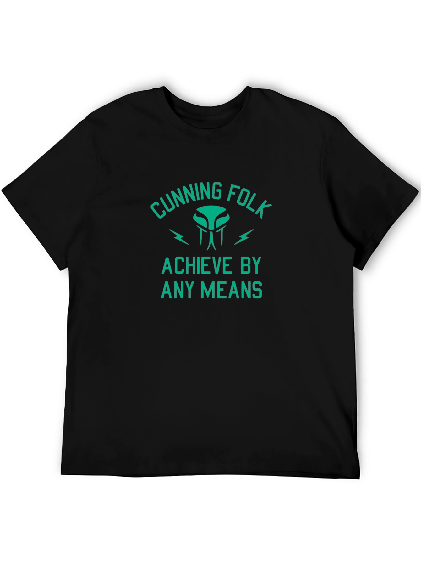 Cunning Folk Achieve by Any Means Graphic Tee
