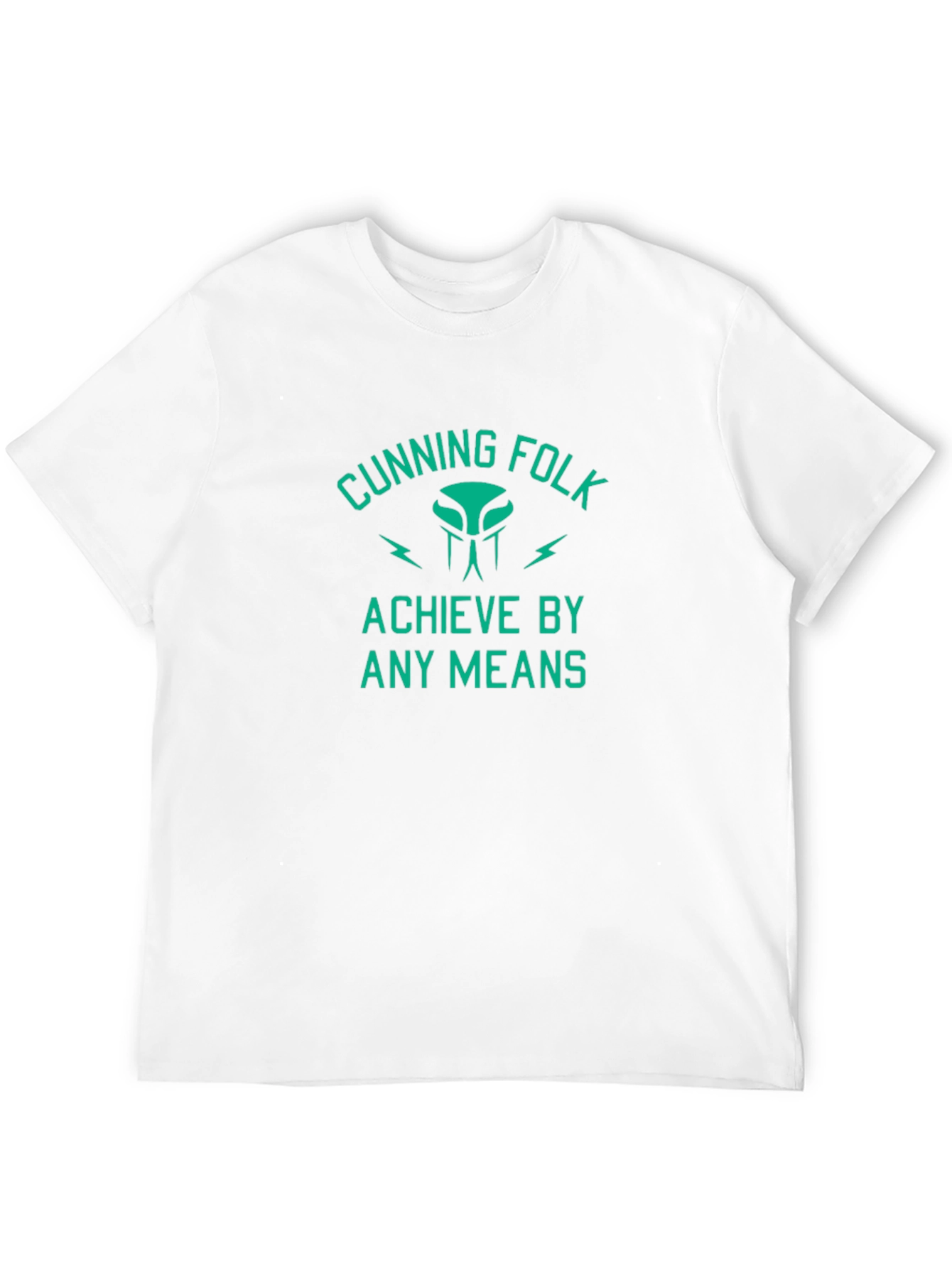 Cunning Folk Achieve by Any Means Graphic Tee