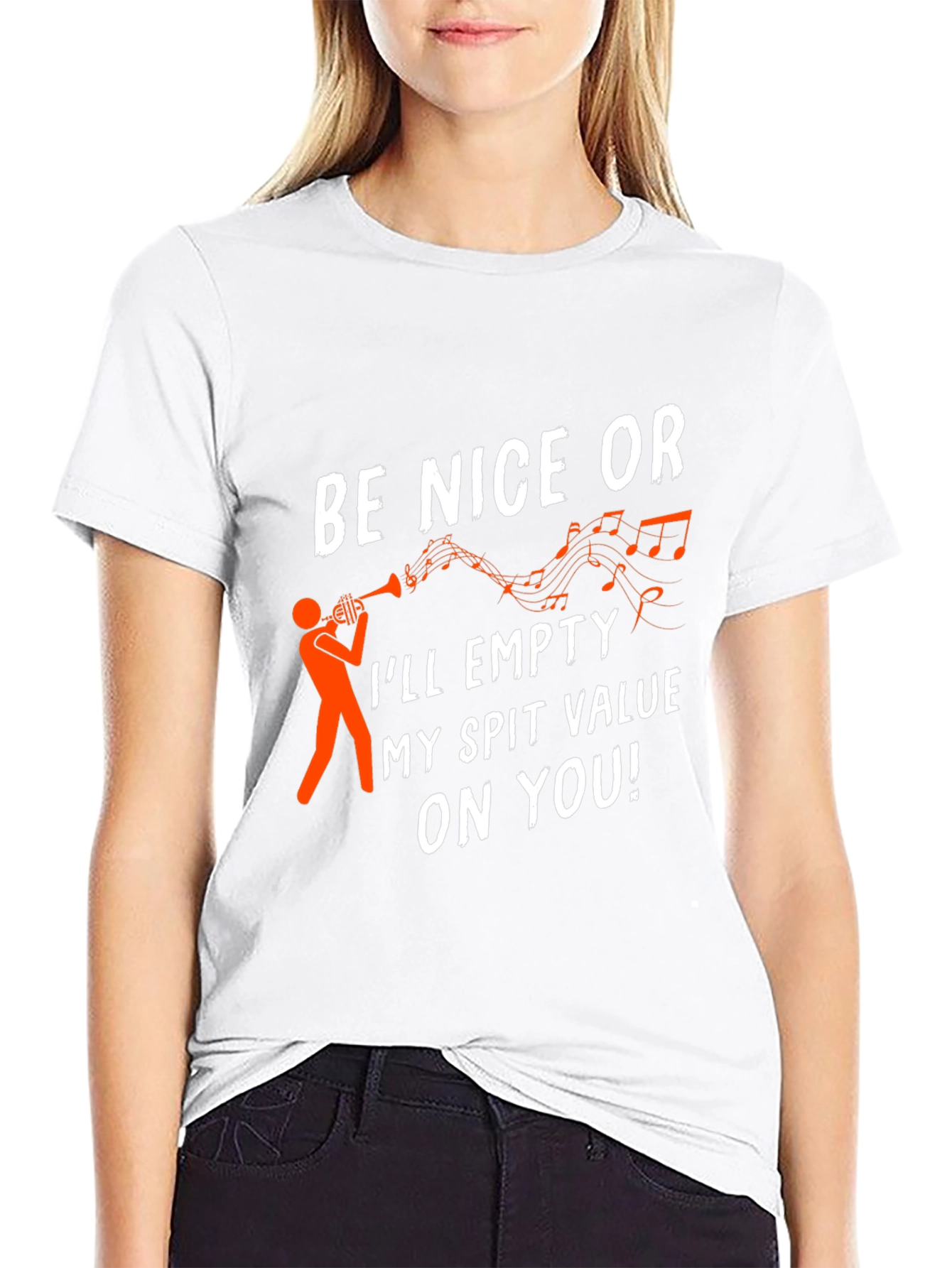 Be Nice Trumpet T-Shirt