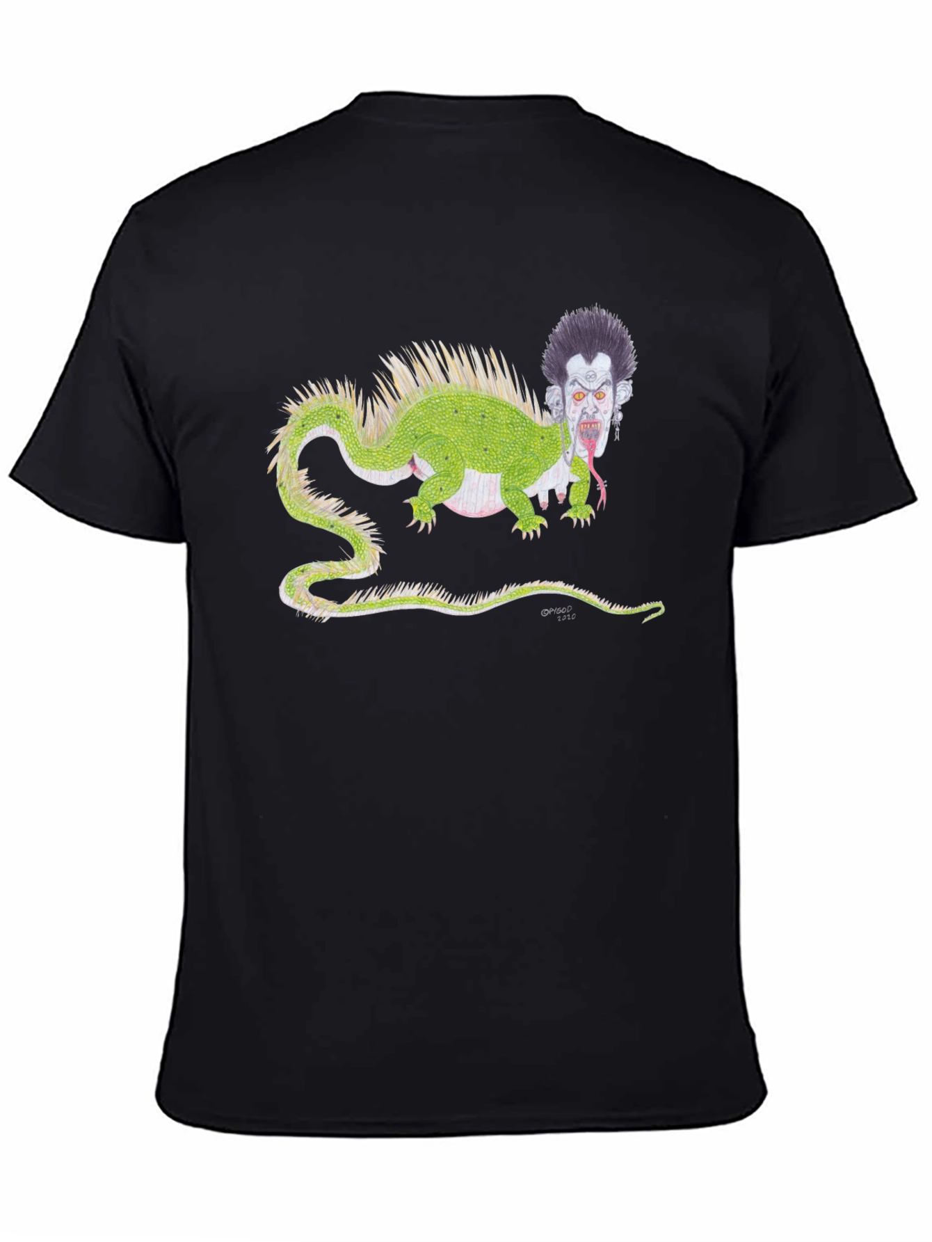 Monster Creature Graphic T-Shirt