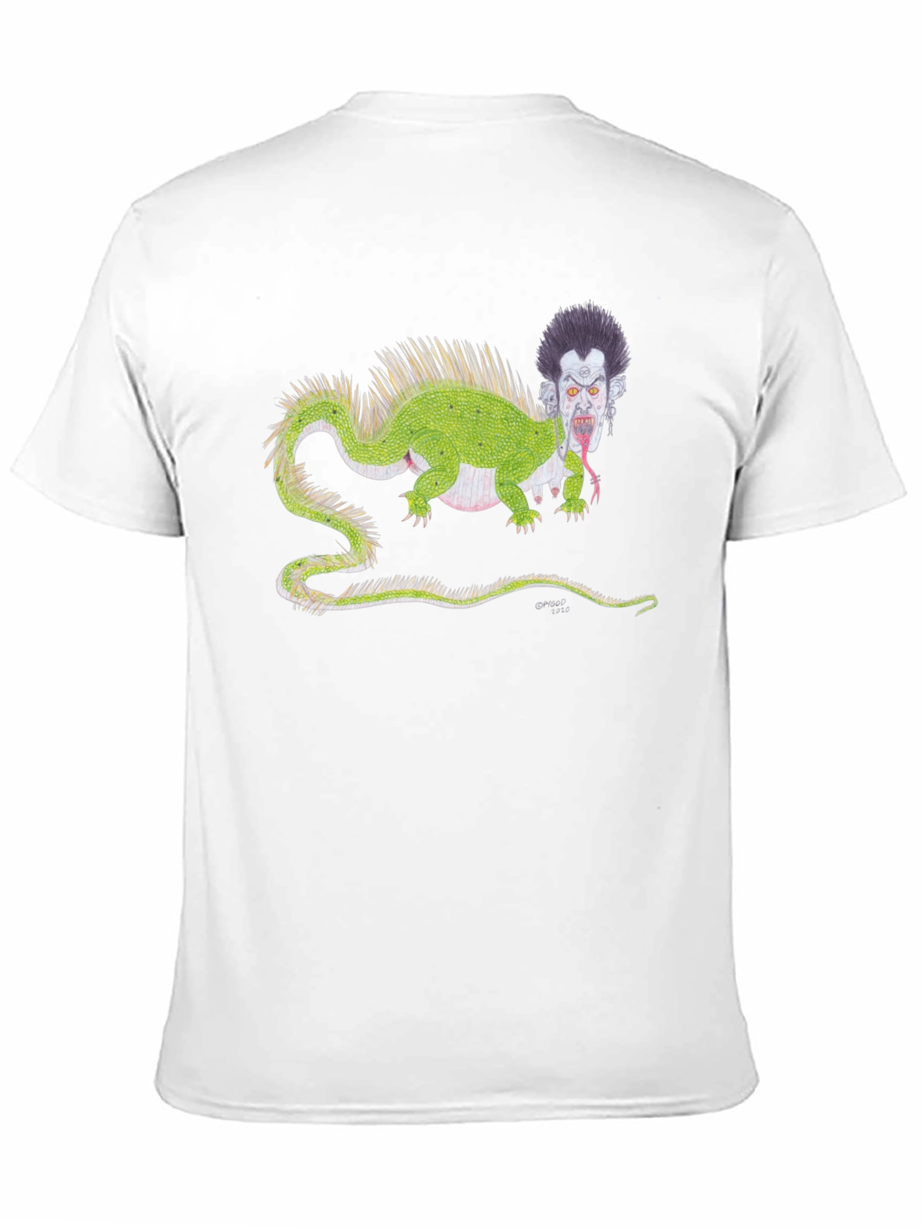 Monster Creature Graphic T-Shirt