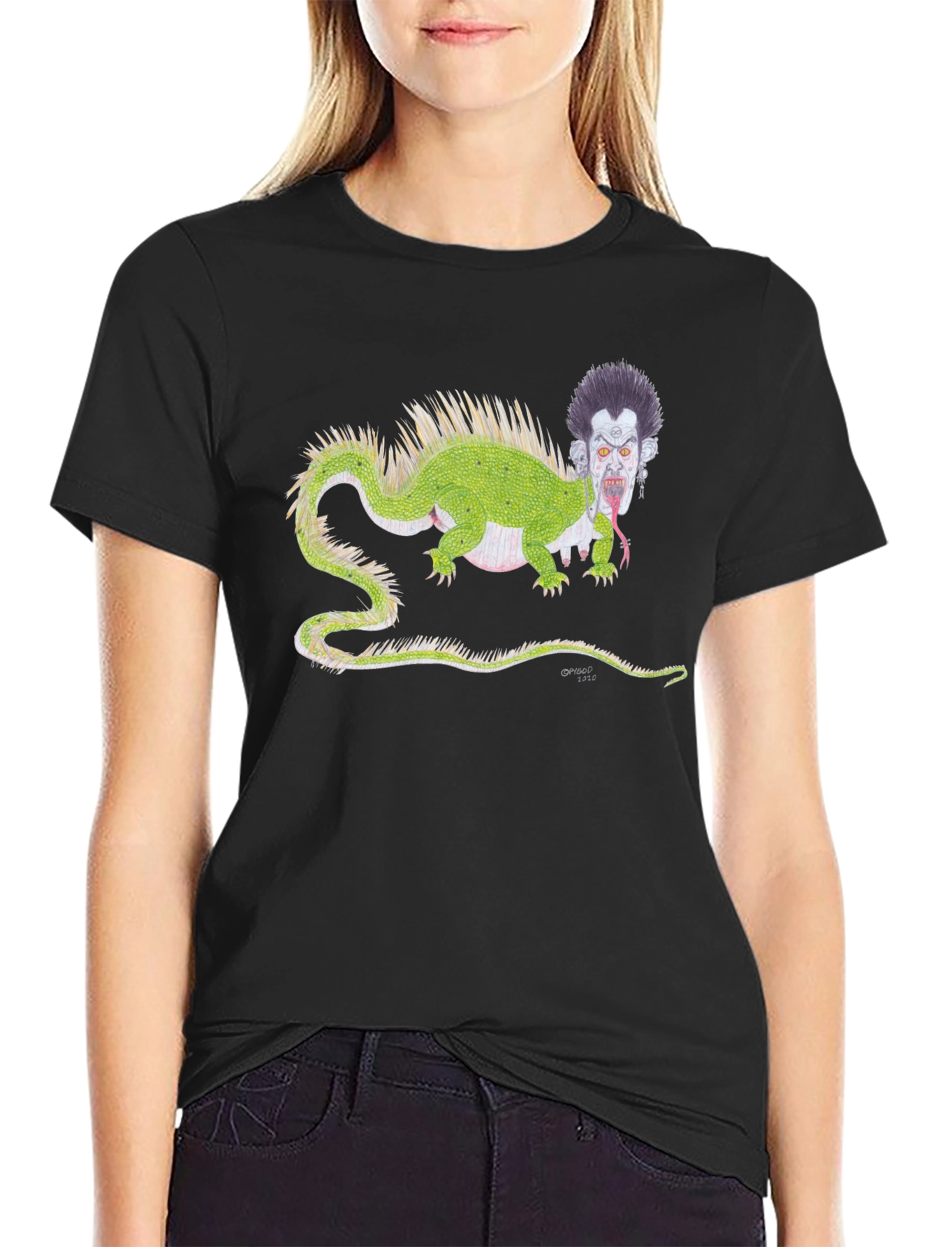 Monster Creature Graphic T-Shirt