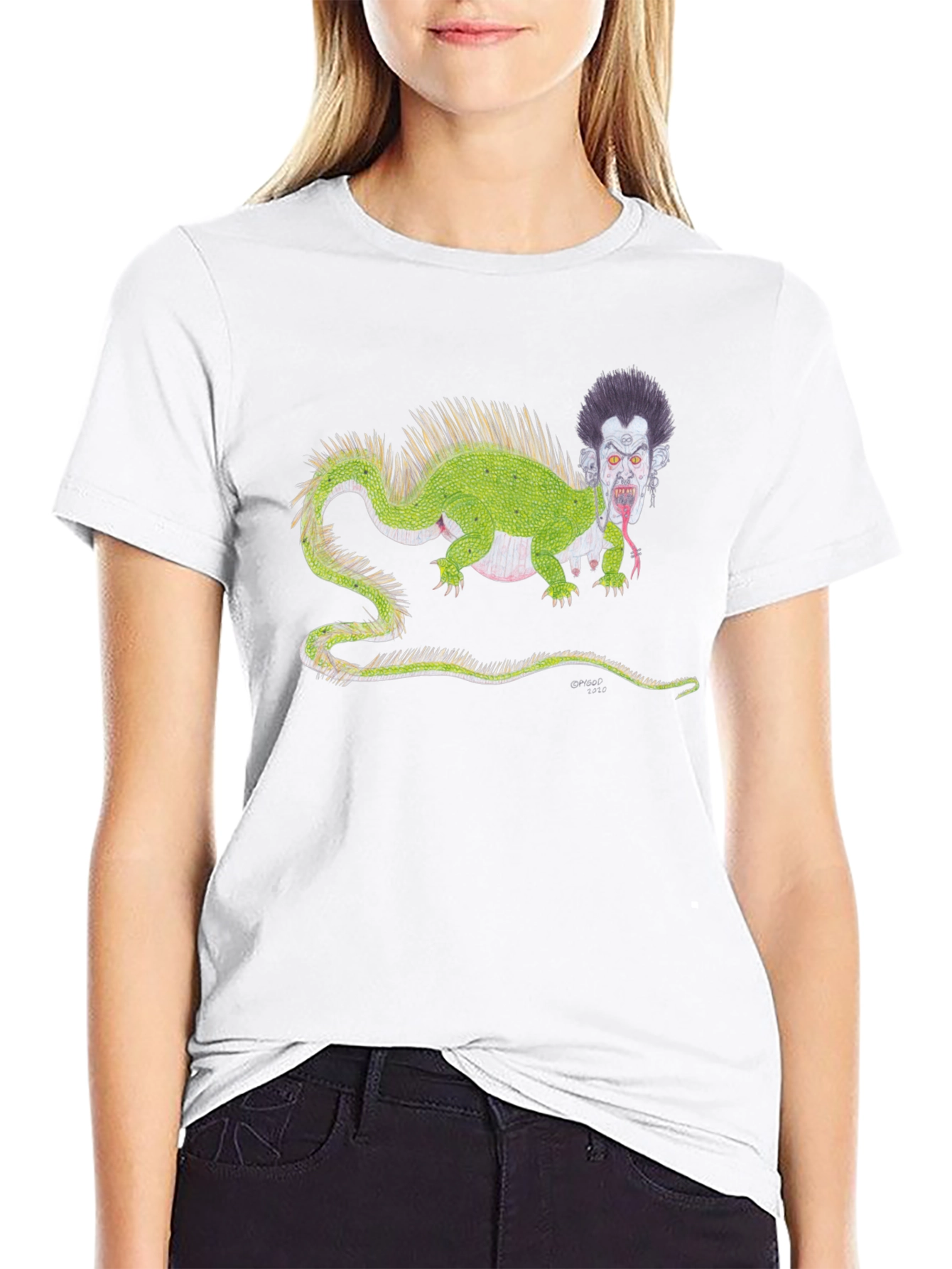 Monster Creature Graphic T-Shirt