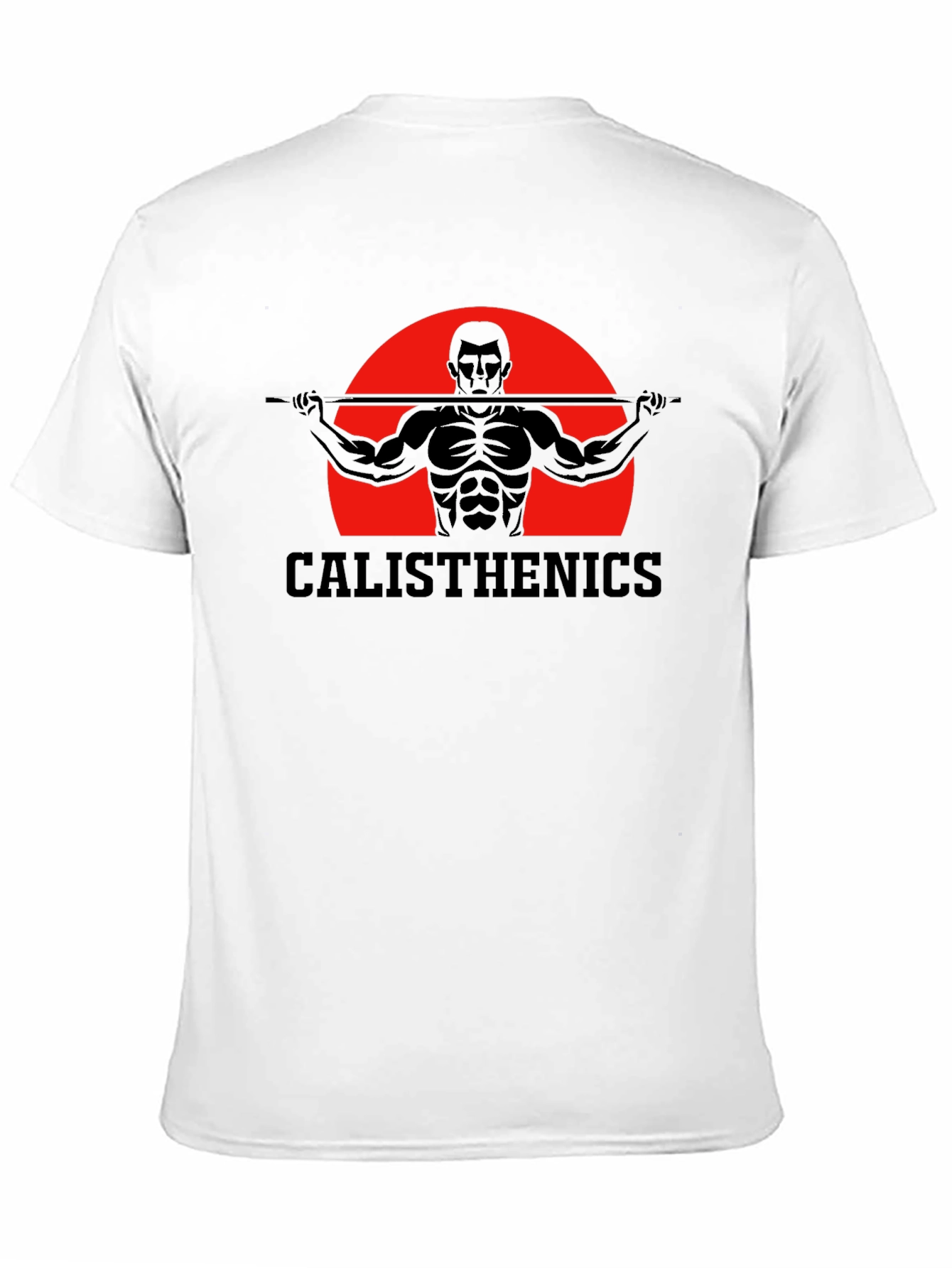 Calisthenics Training T-Shirt - Black Graphic Tee