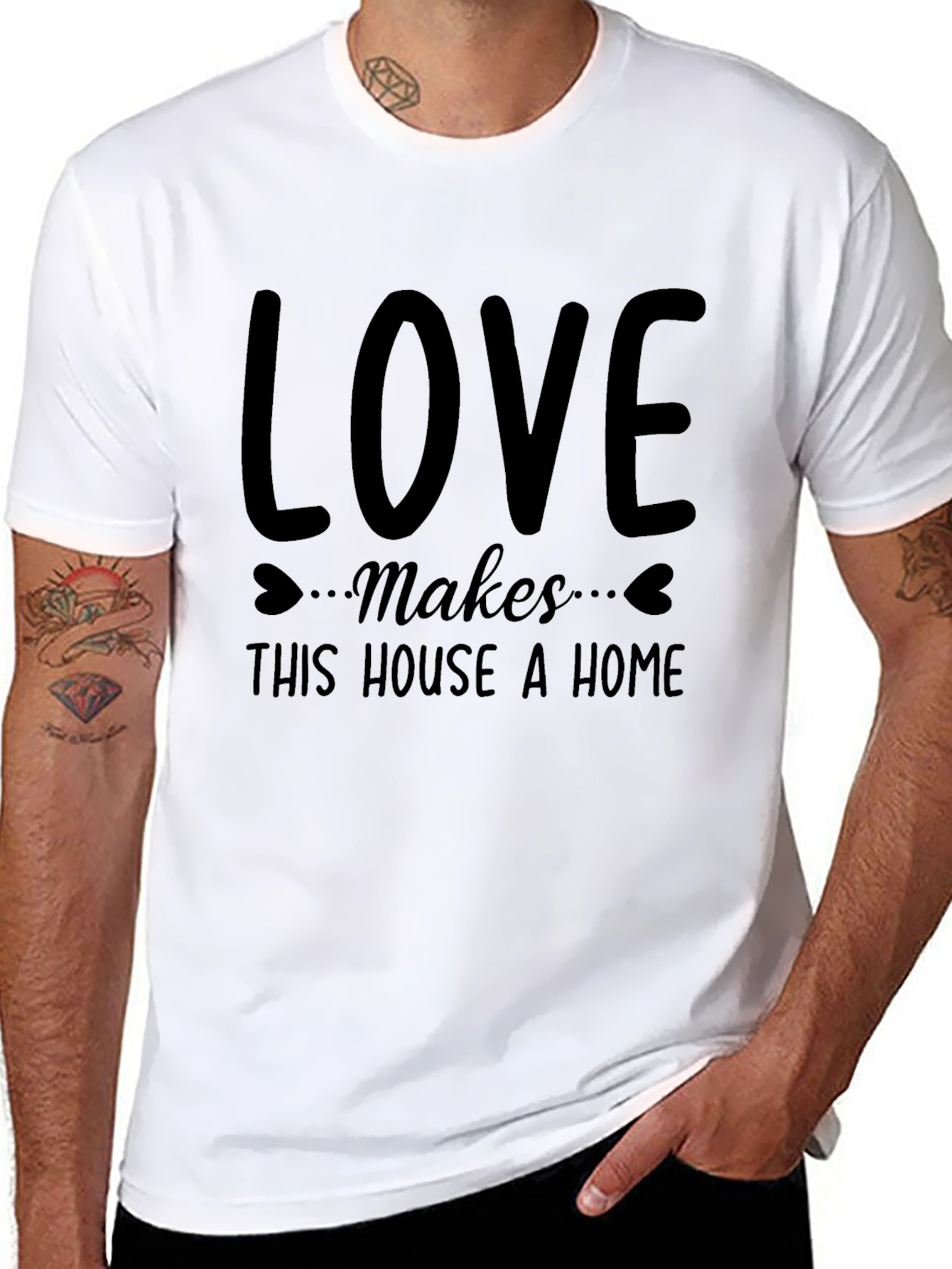 Love Makes This House A Home T-Shirt