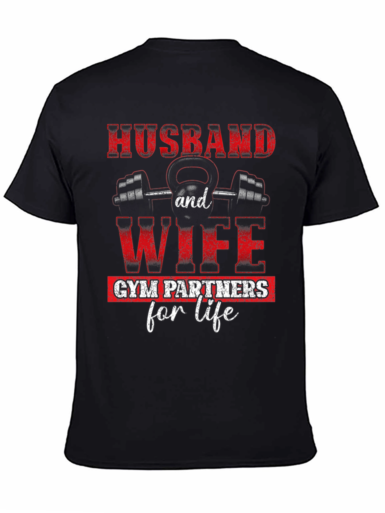 Husband & Wife Gym Partners T-Shirt