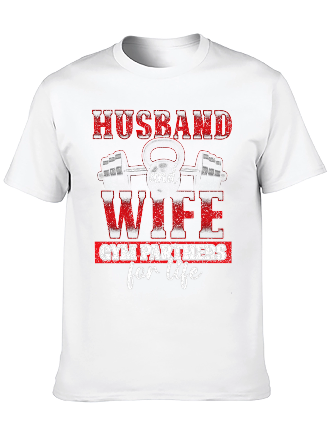 Husband & Wife Gym Partners T-Shirt