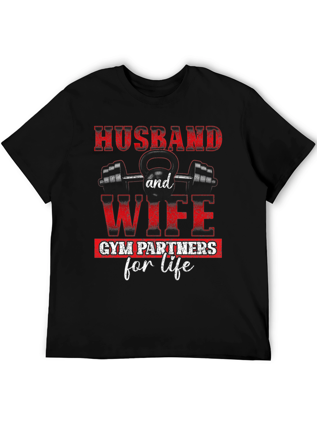 Husband & Wife Gym Partners T-Shirt