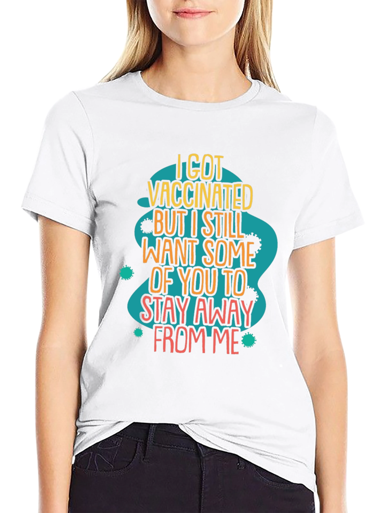 Vaccinated Sarcastic Graphic T-Shirt
