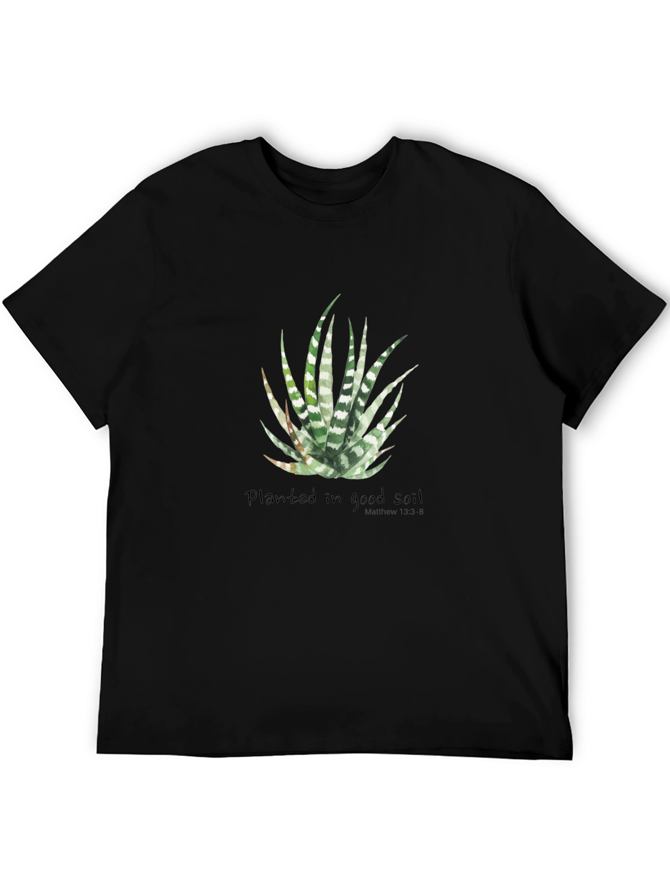 Planted in Good Soil Graphic Tee - Black