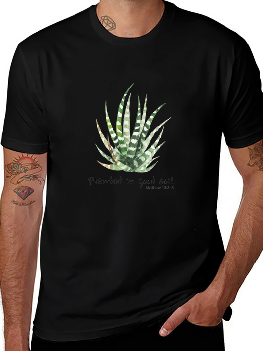 Planted in Good Soil Graphic Tee - Black