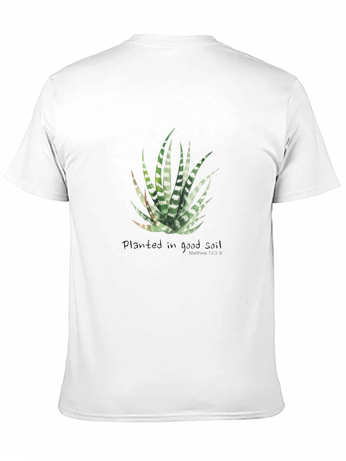 Planted in Good Soil Graphic Tee - Black