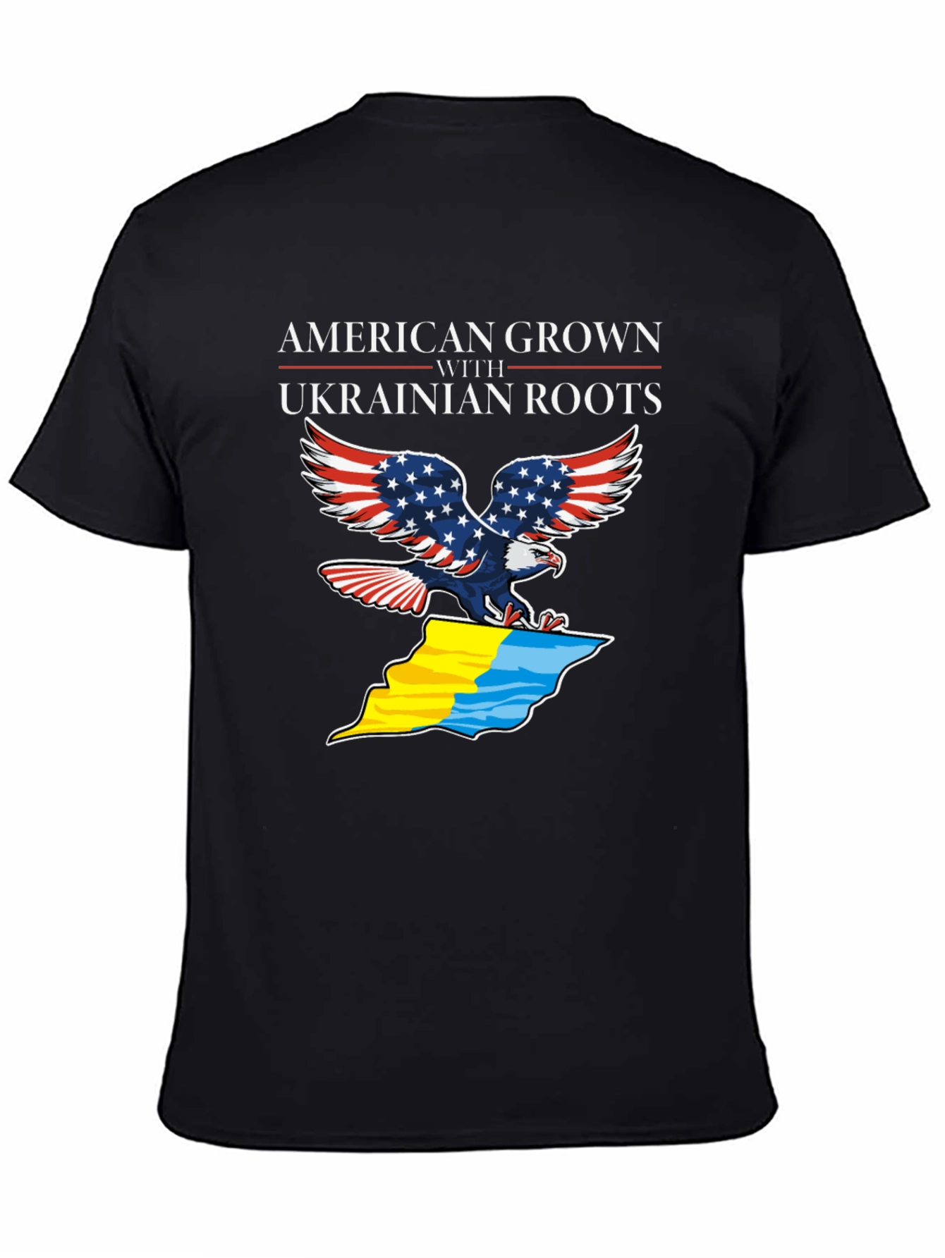 American Grown Ukrainian Roots T-Shirt