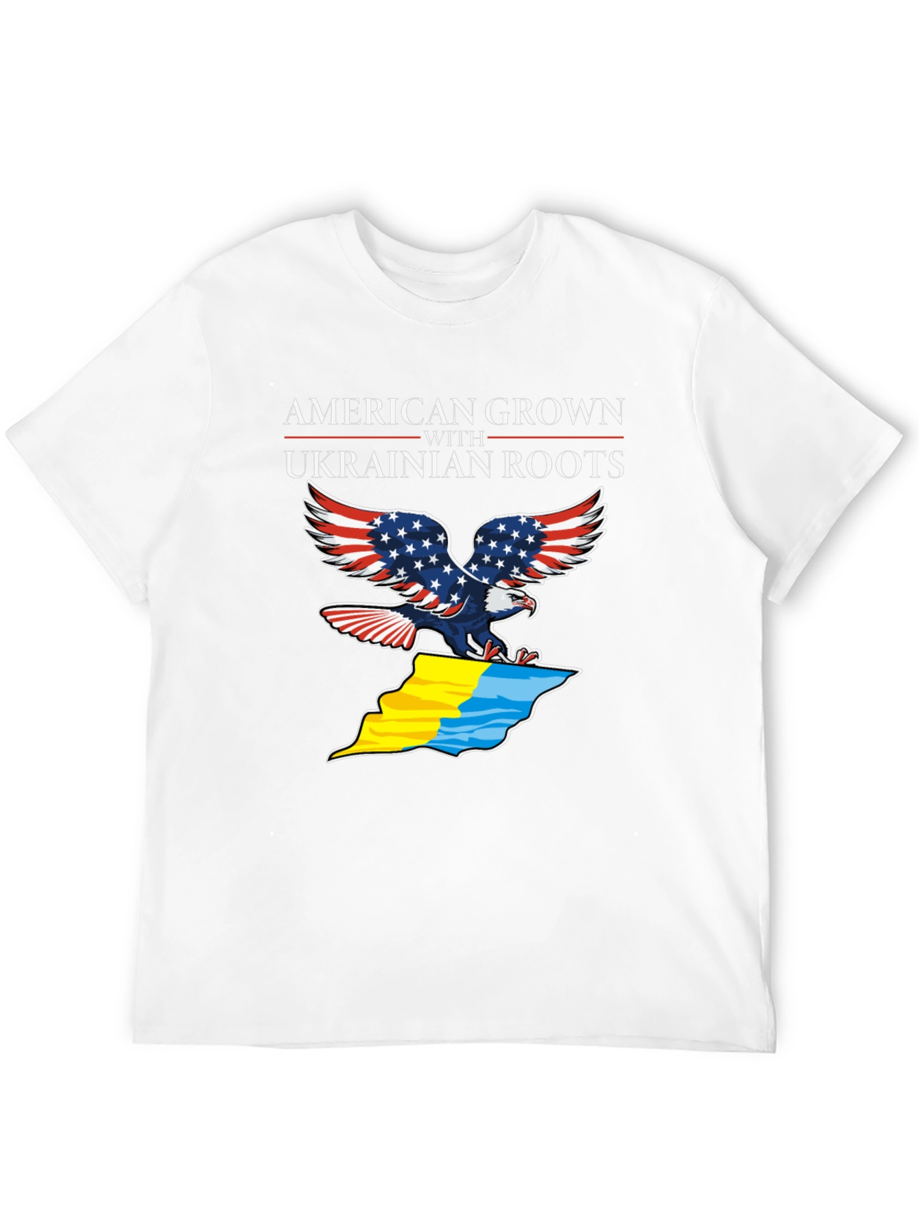 American Grown Ukrainian Roots T-Shirt