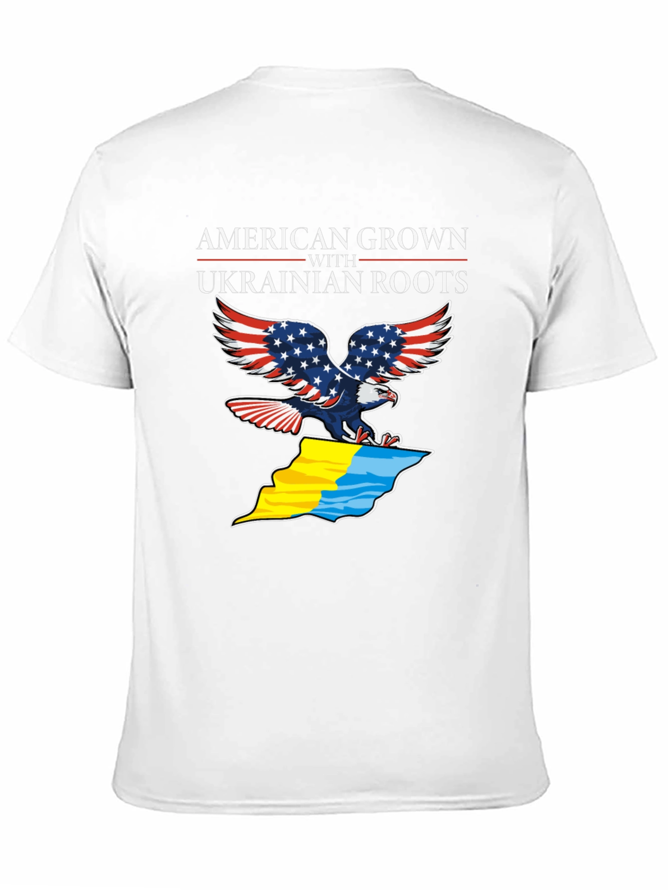 American Grown Ukrainian Roots T-Shirt