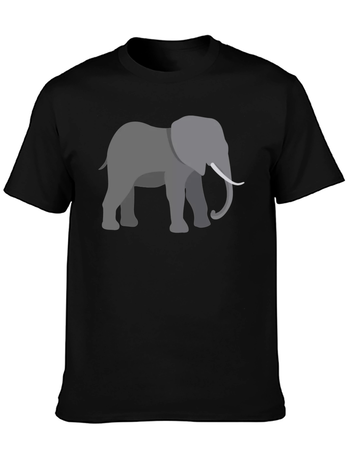 Elephant Graphic T-Shirt - Black