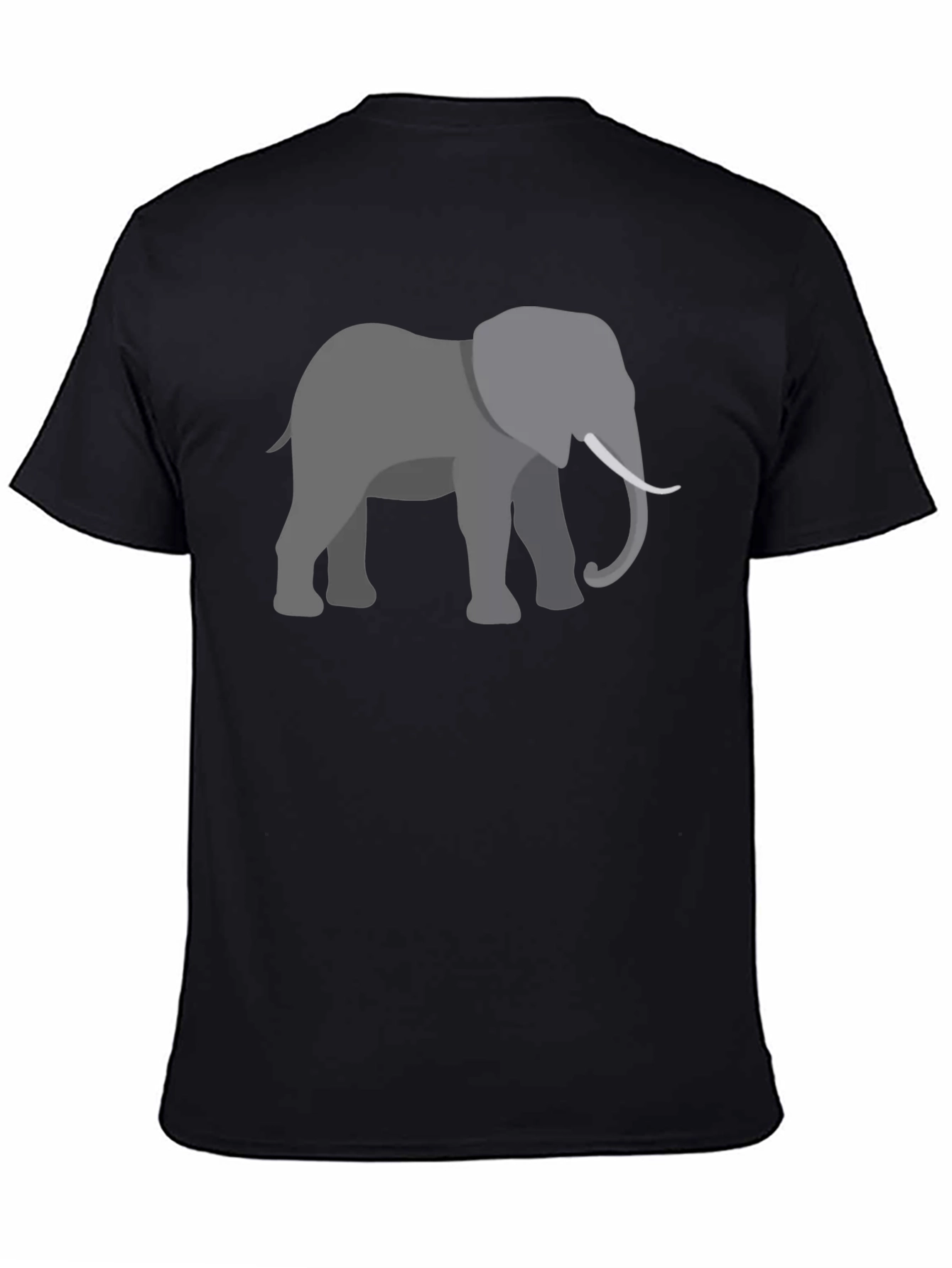 Elephant Graphic T-Shirt - Black
