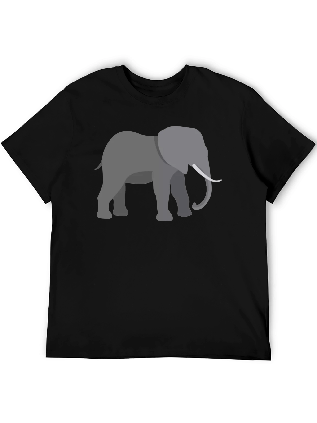 Elephant Graphic T-Shirt - Black