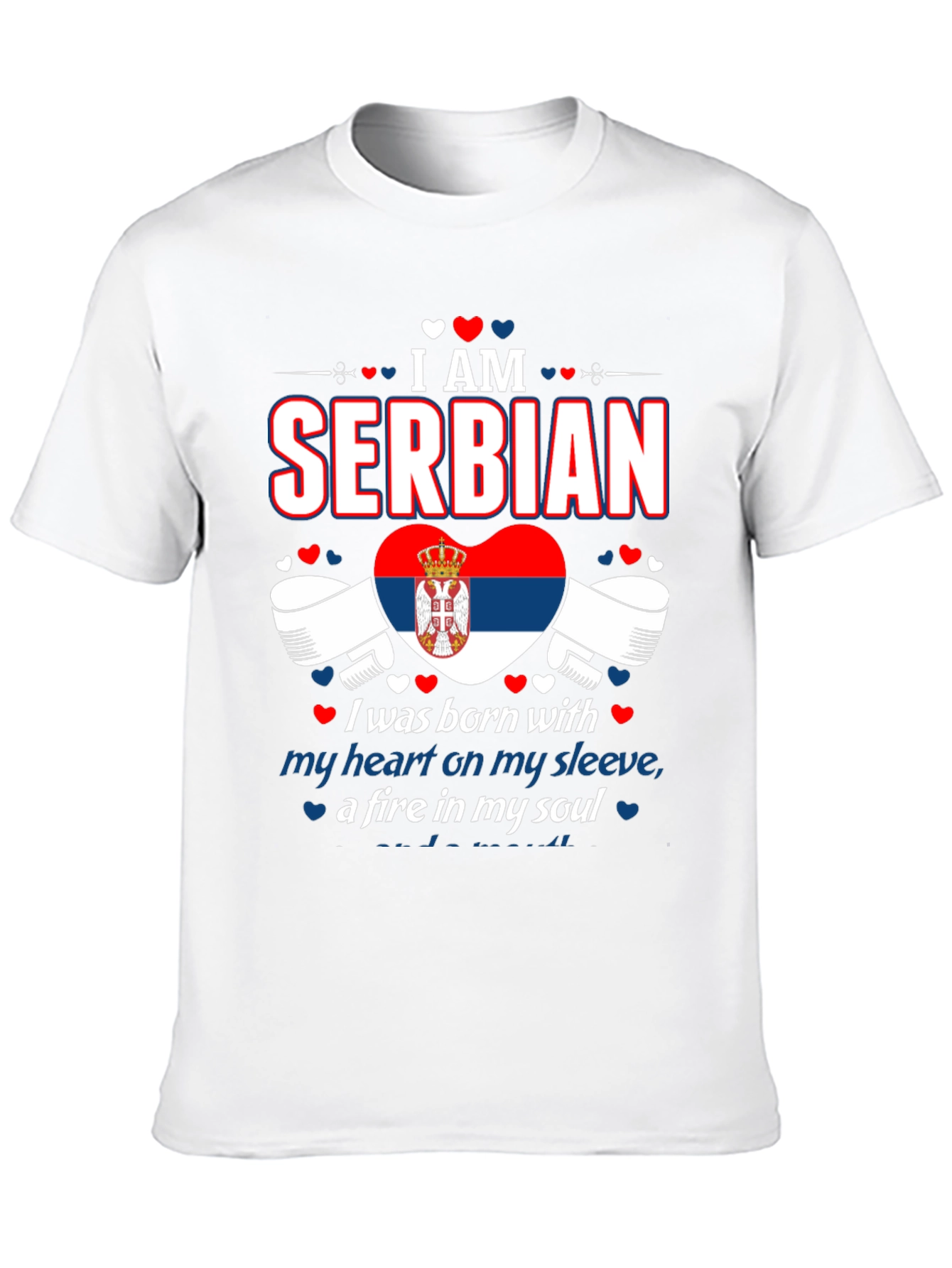 I am Serbian T-Shirt - Serbian Pride