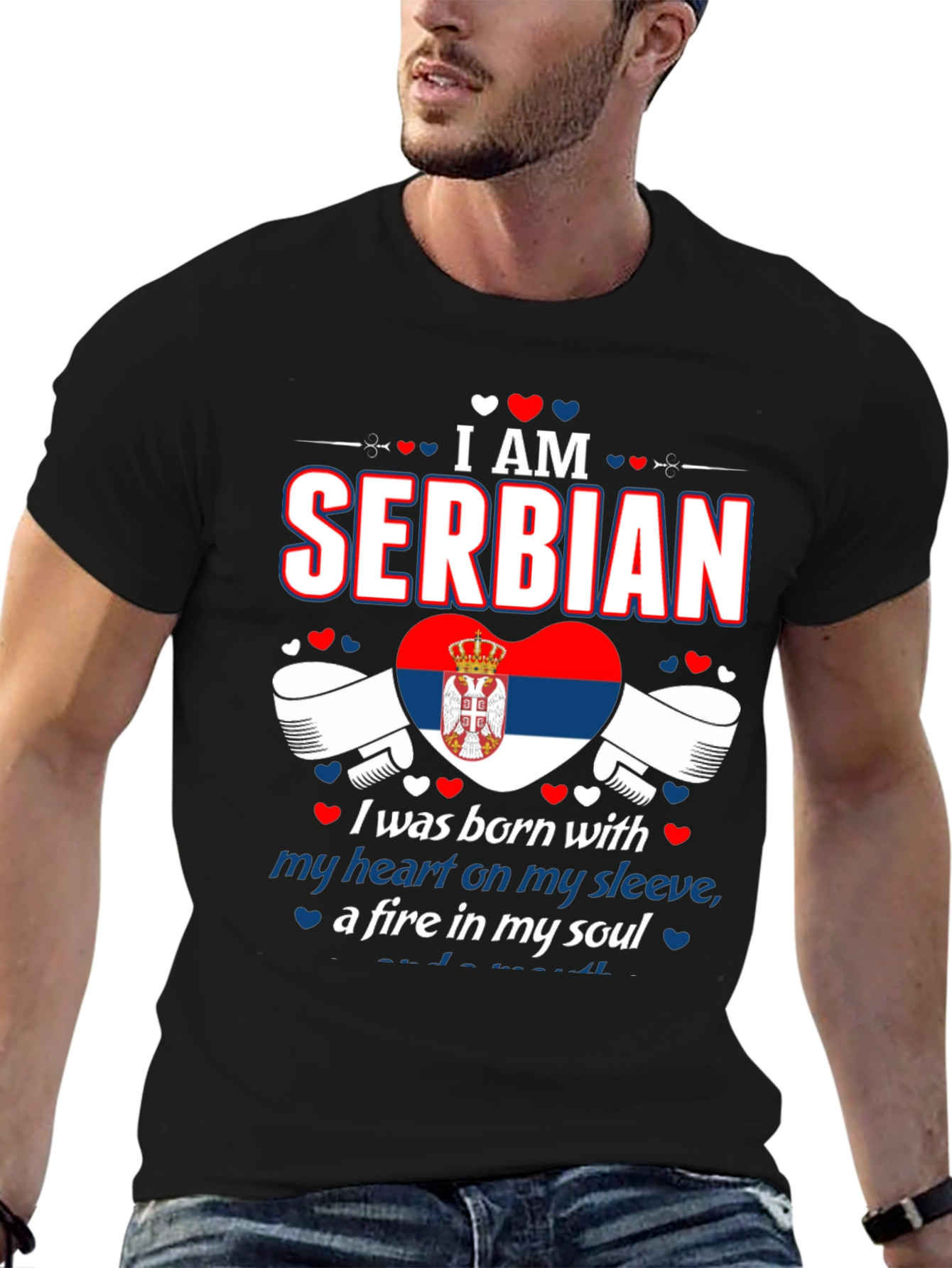 I am Serbian T-Shirt - Serbian Pride