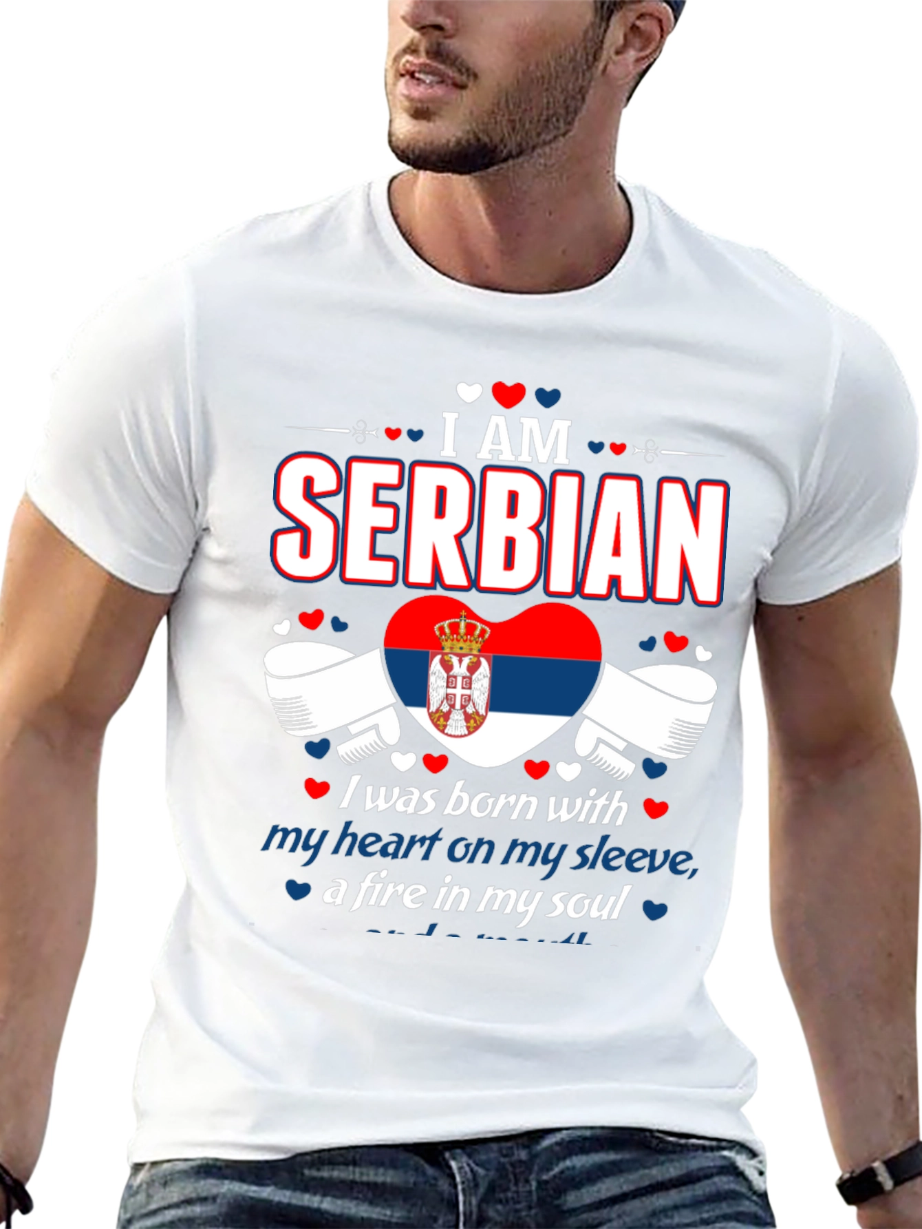 I am Serbian T-Shirt - Serbian Pride