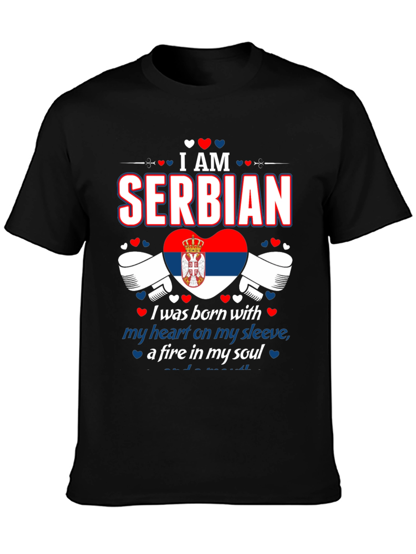 I am Serbian T-Shirt - Serbian Pride