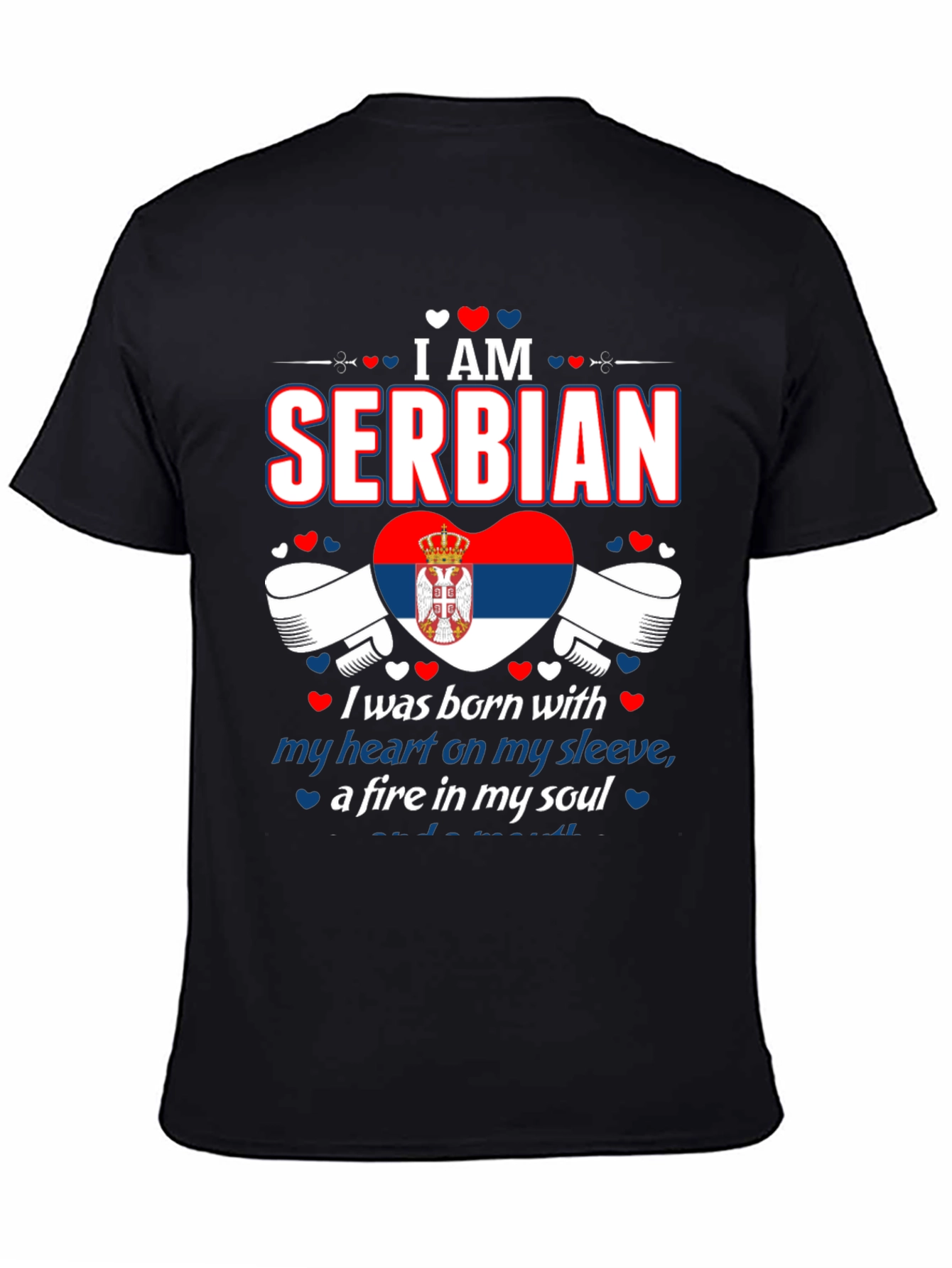 I am Serbian T-Shirt - Serbian Pride