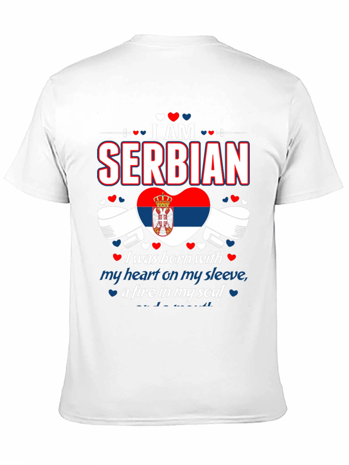 I am Serbian T-Shirt - Serbian Pride
