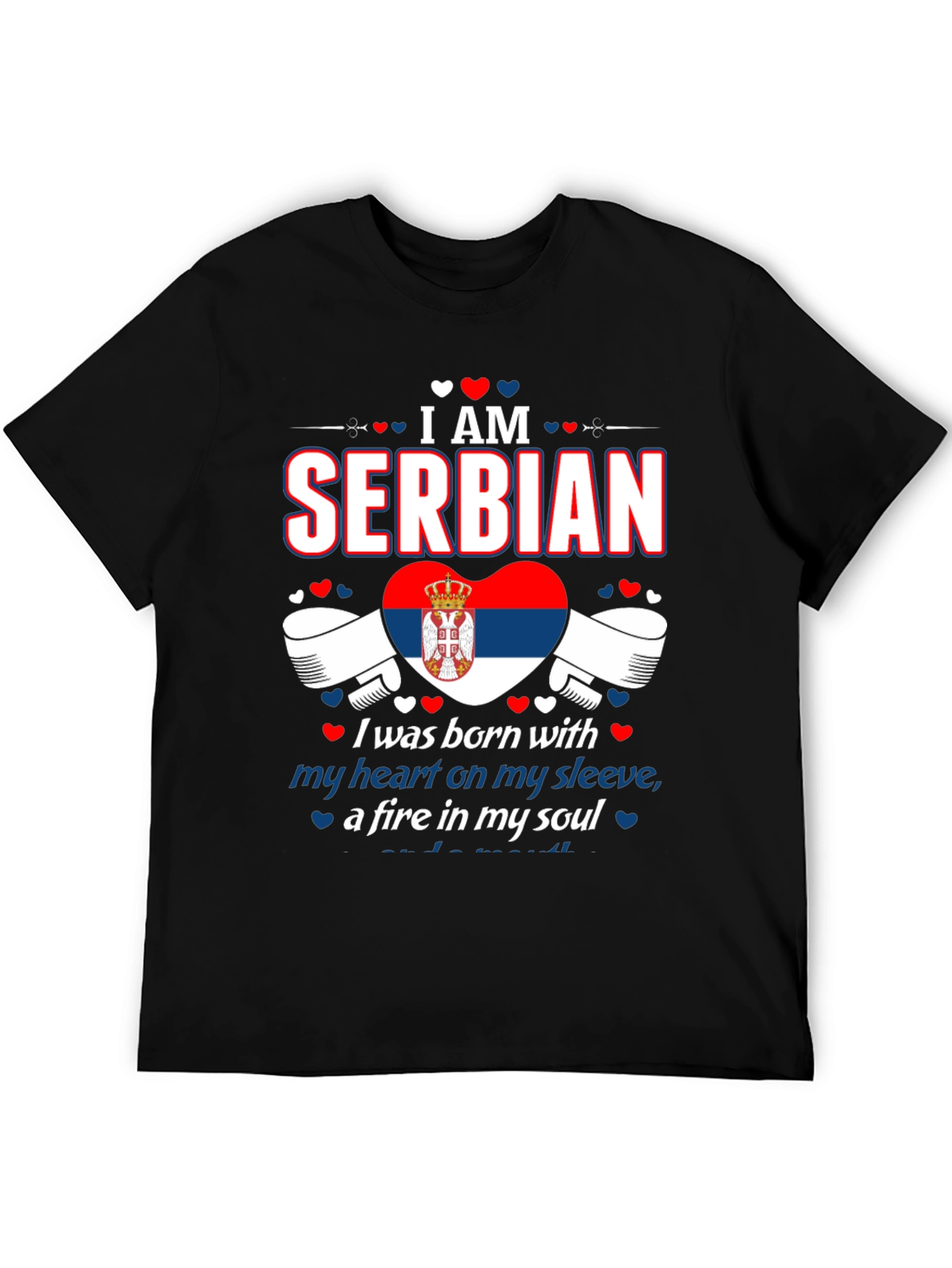 I am Serbian T-Shirt - Serbian Pride
