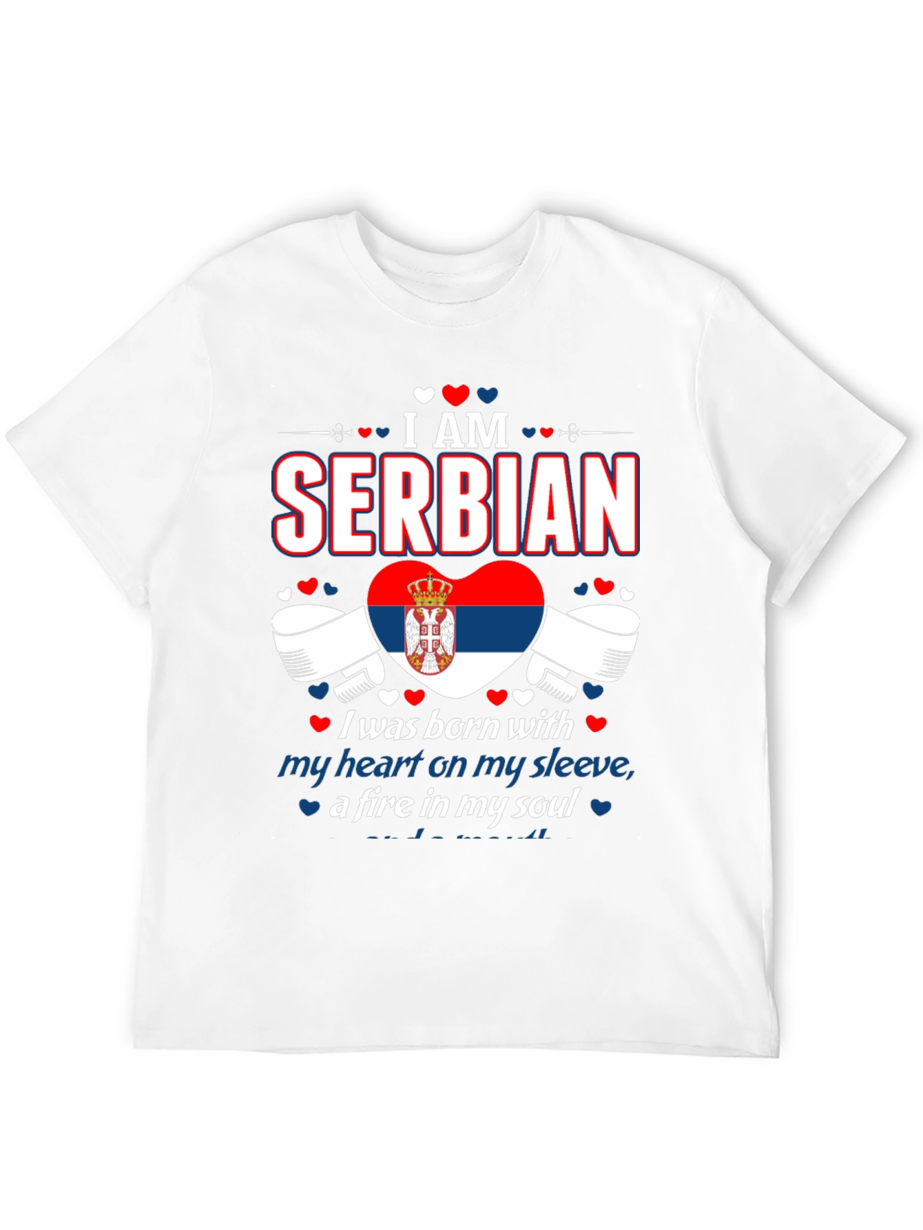 I am Serbian T-Shirt - Serbian Pride